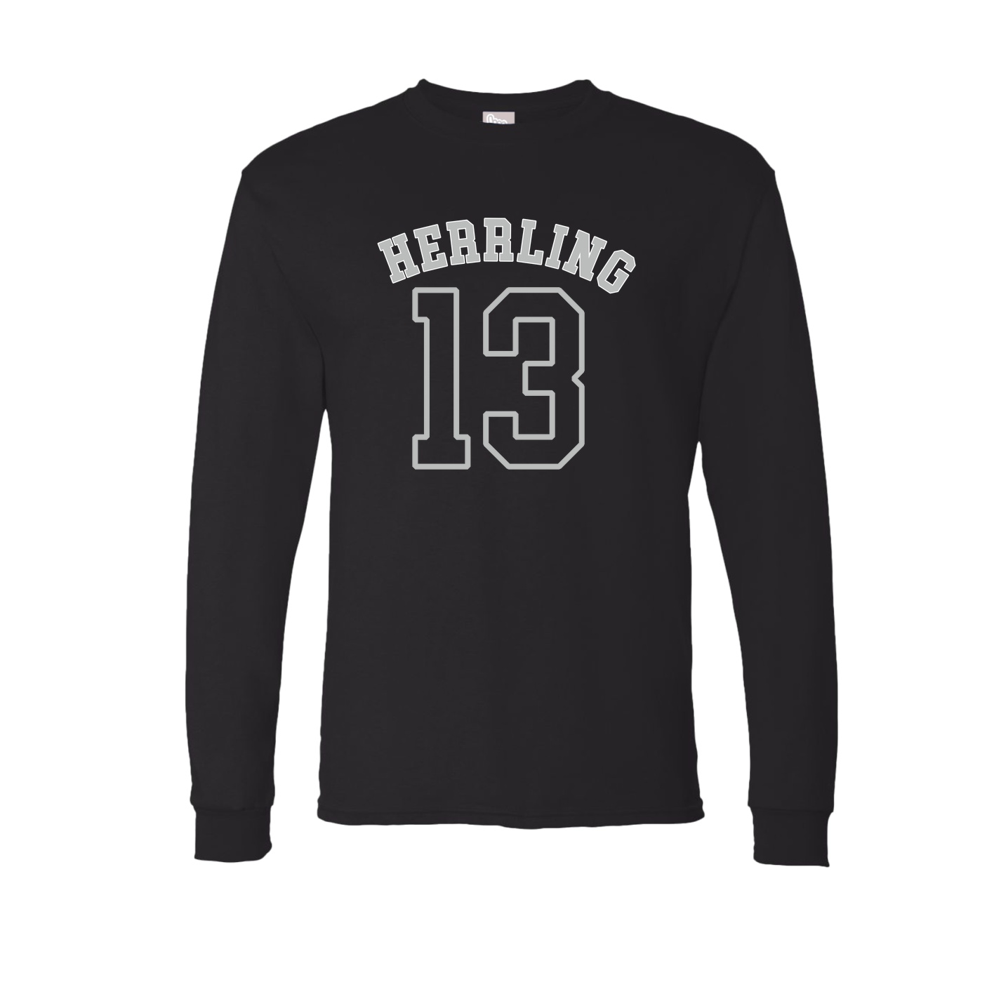 Long Sleeve Tee — Shirsey Arch in Black