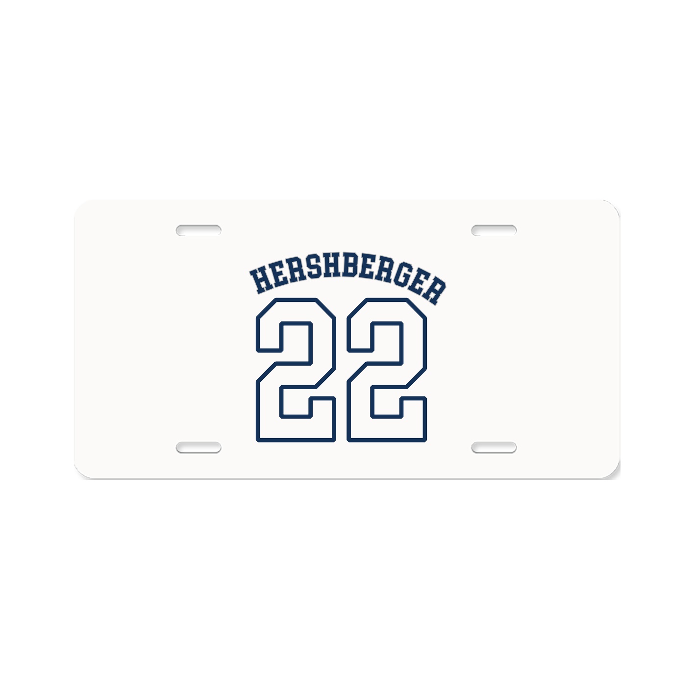 License Plate — Shirsey Arch in Classic