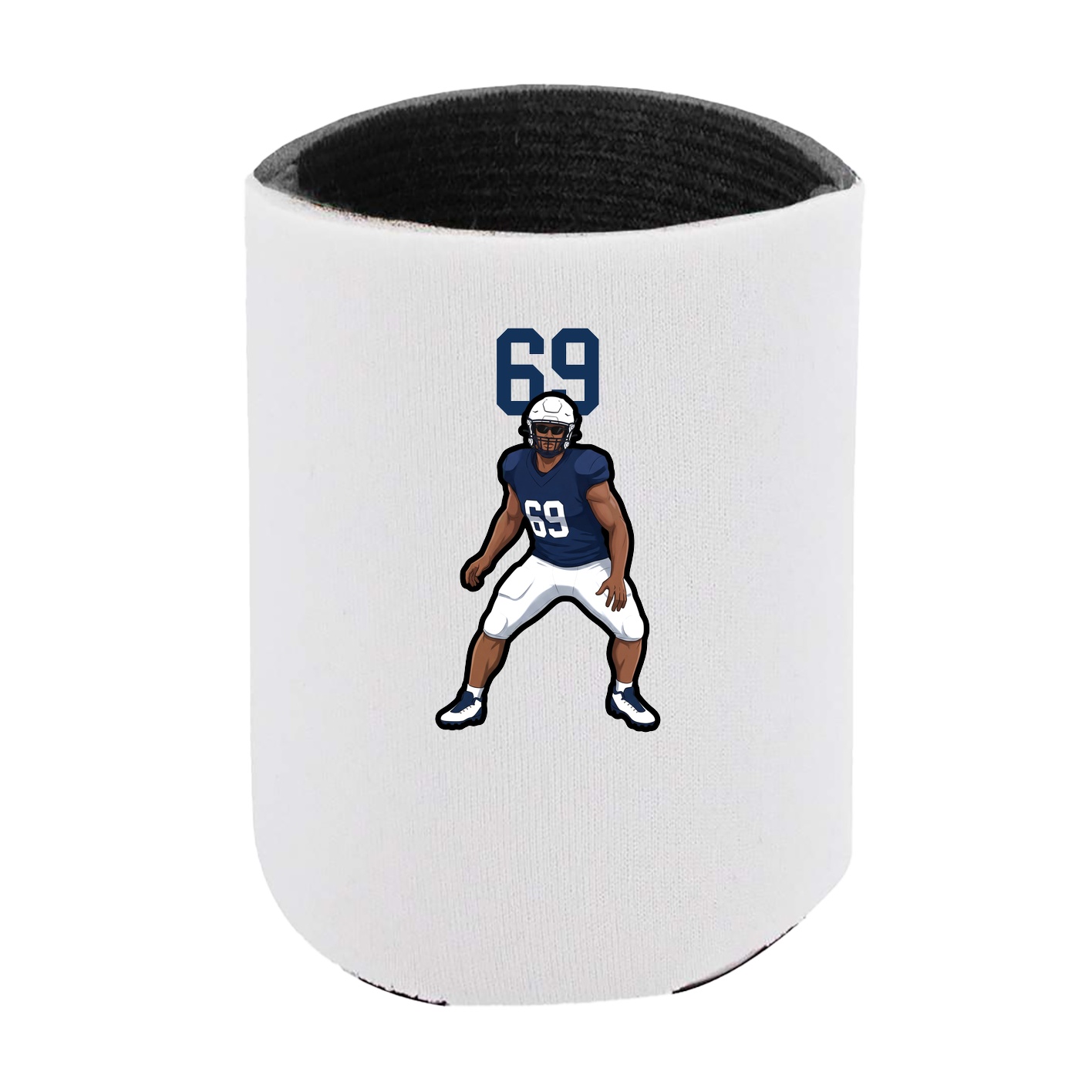 Can Holder — Number Top in White
