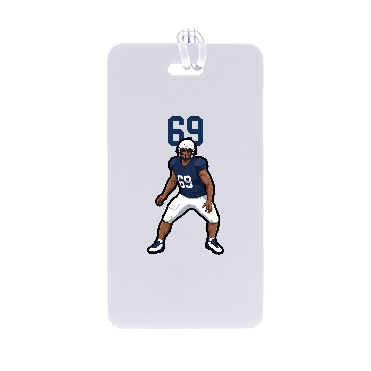 Bag Tag — Number Top in Classic