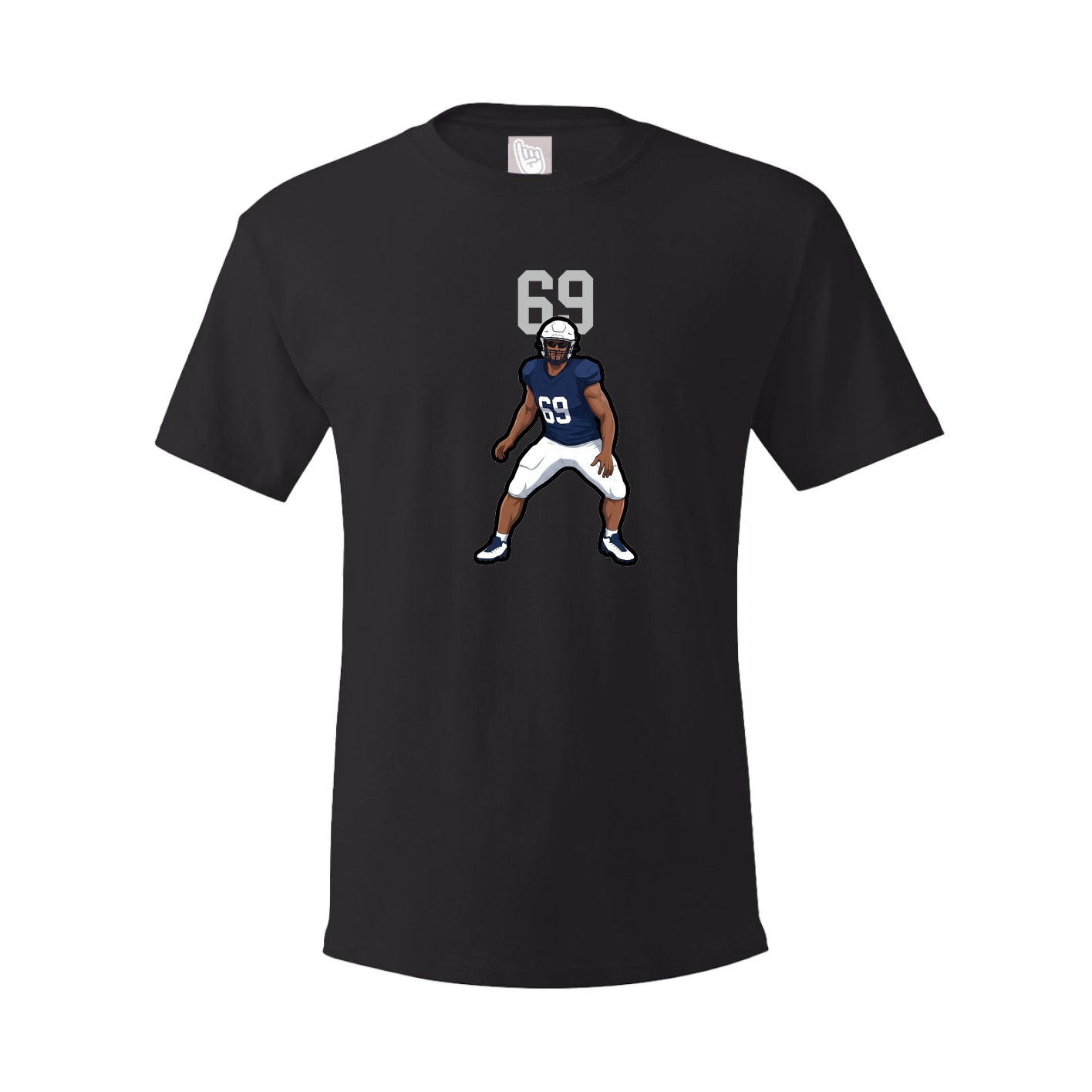 Tee — Number Top in Black