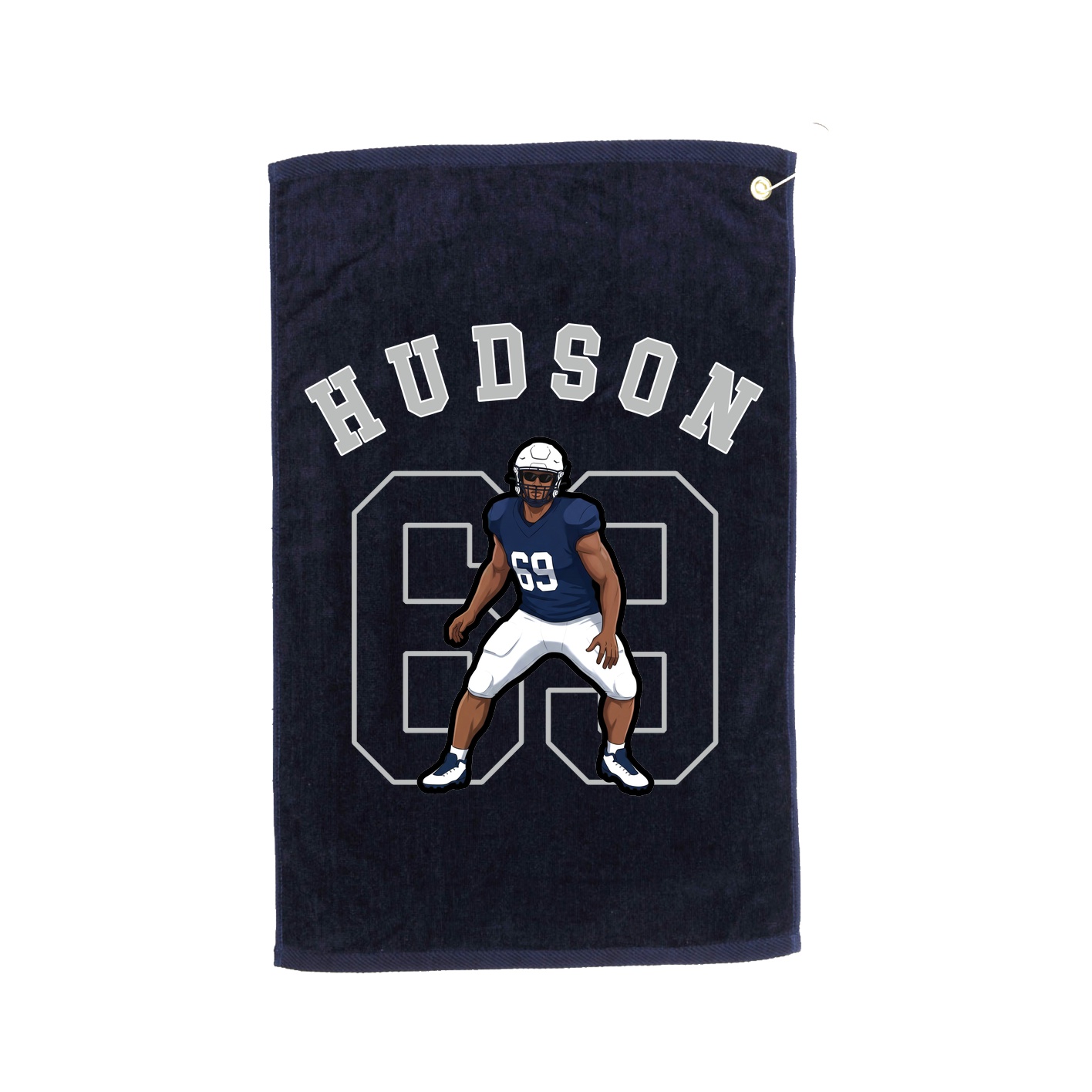Golf Towel — Shirsey Arch in Navy
