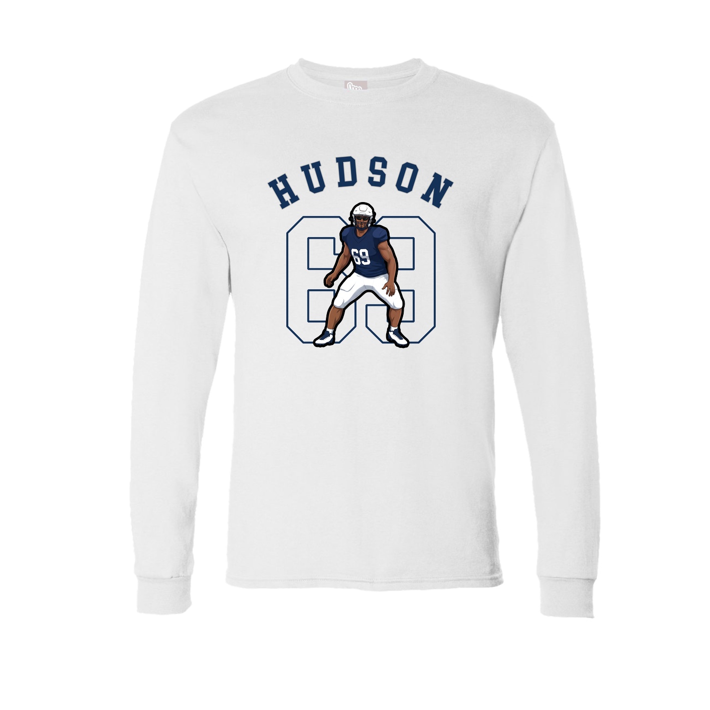 Long Sleeve Tee — Shirsey Arch in White