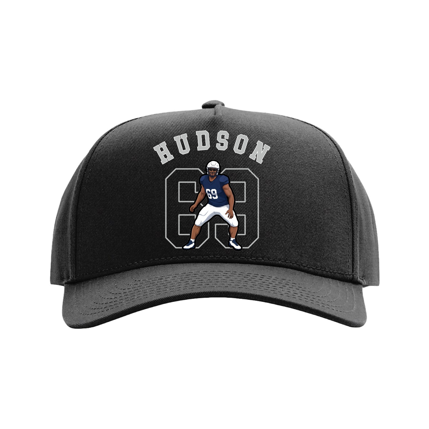 Full Fabric Five-Panel Champ Cap