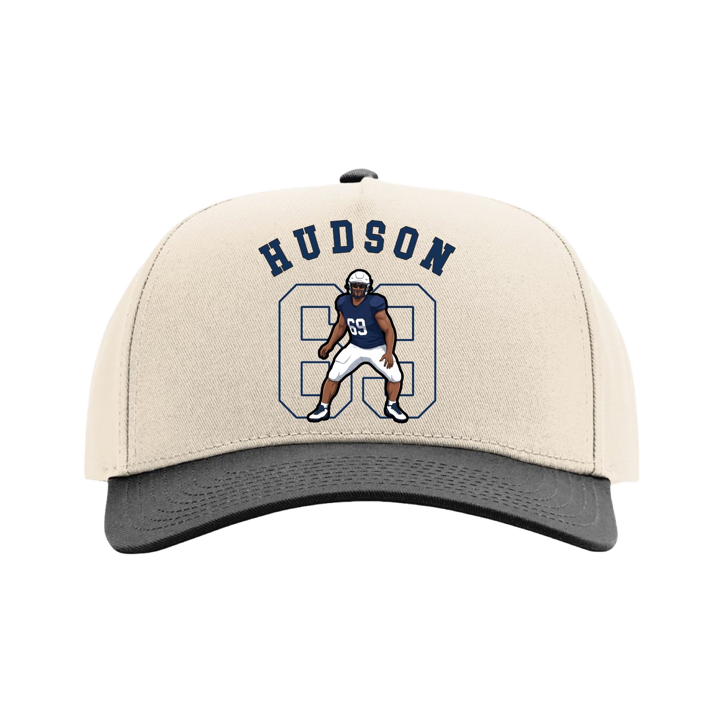 Full Fabric Five-Panel Champ Cap