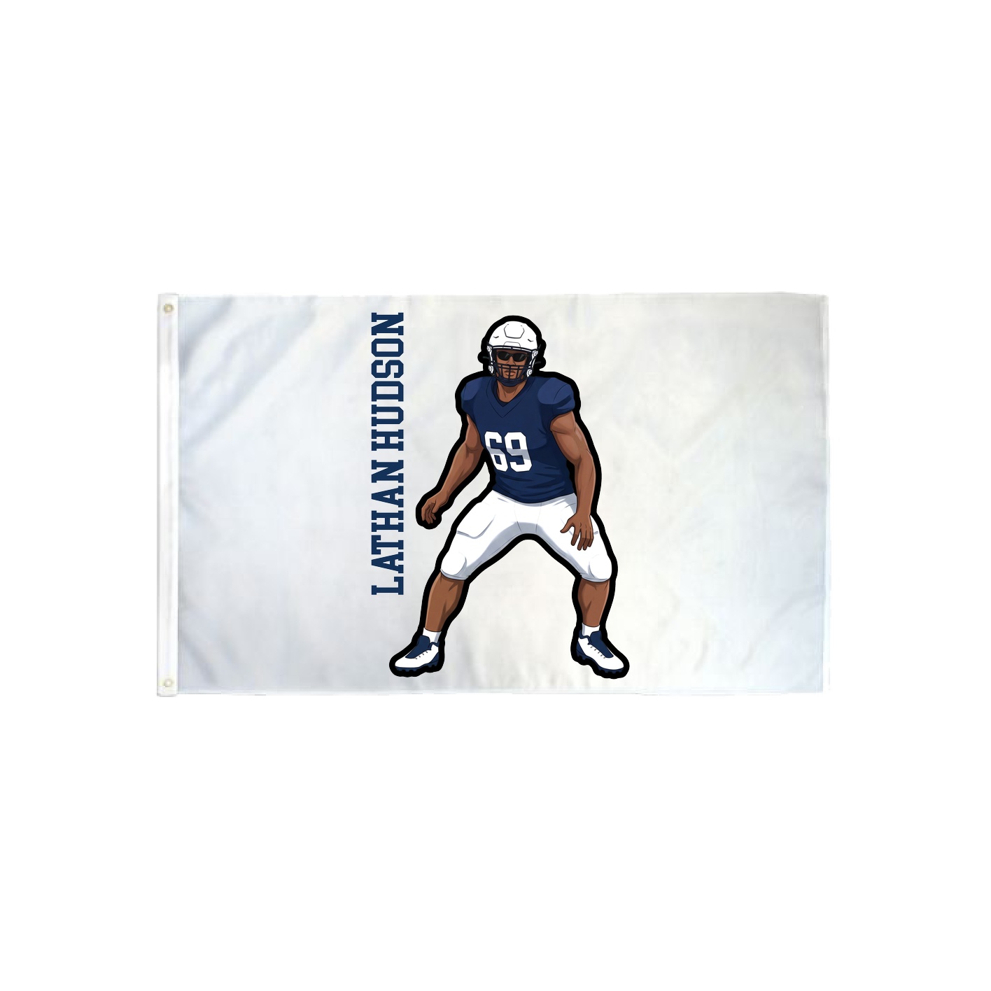 3x5 Flag — Name Vertical in Classic