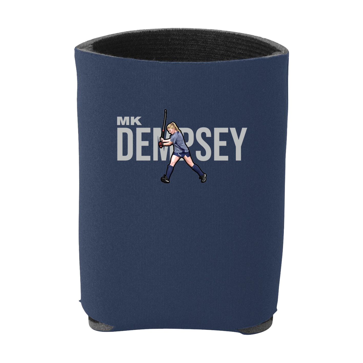 Can Holder — Player Name in Navy