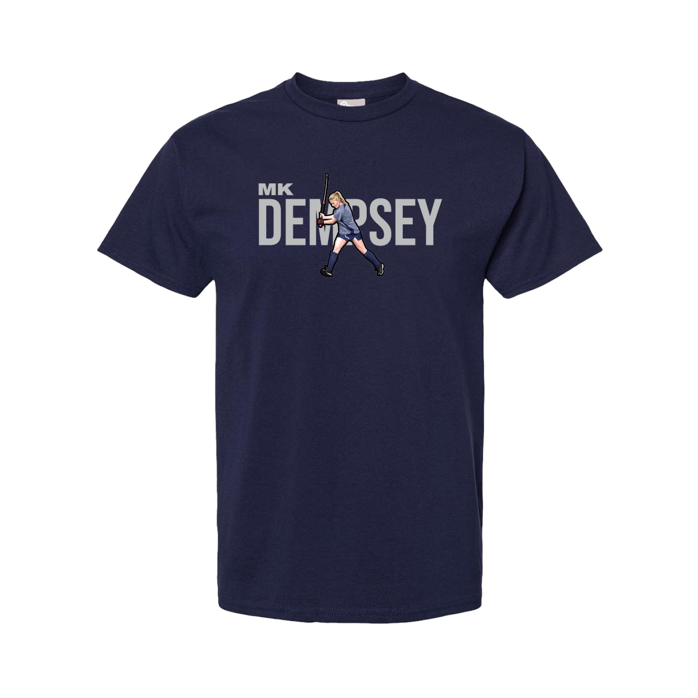 Tee — Player Name in Navy