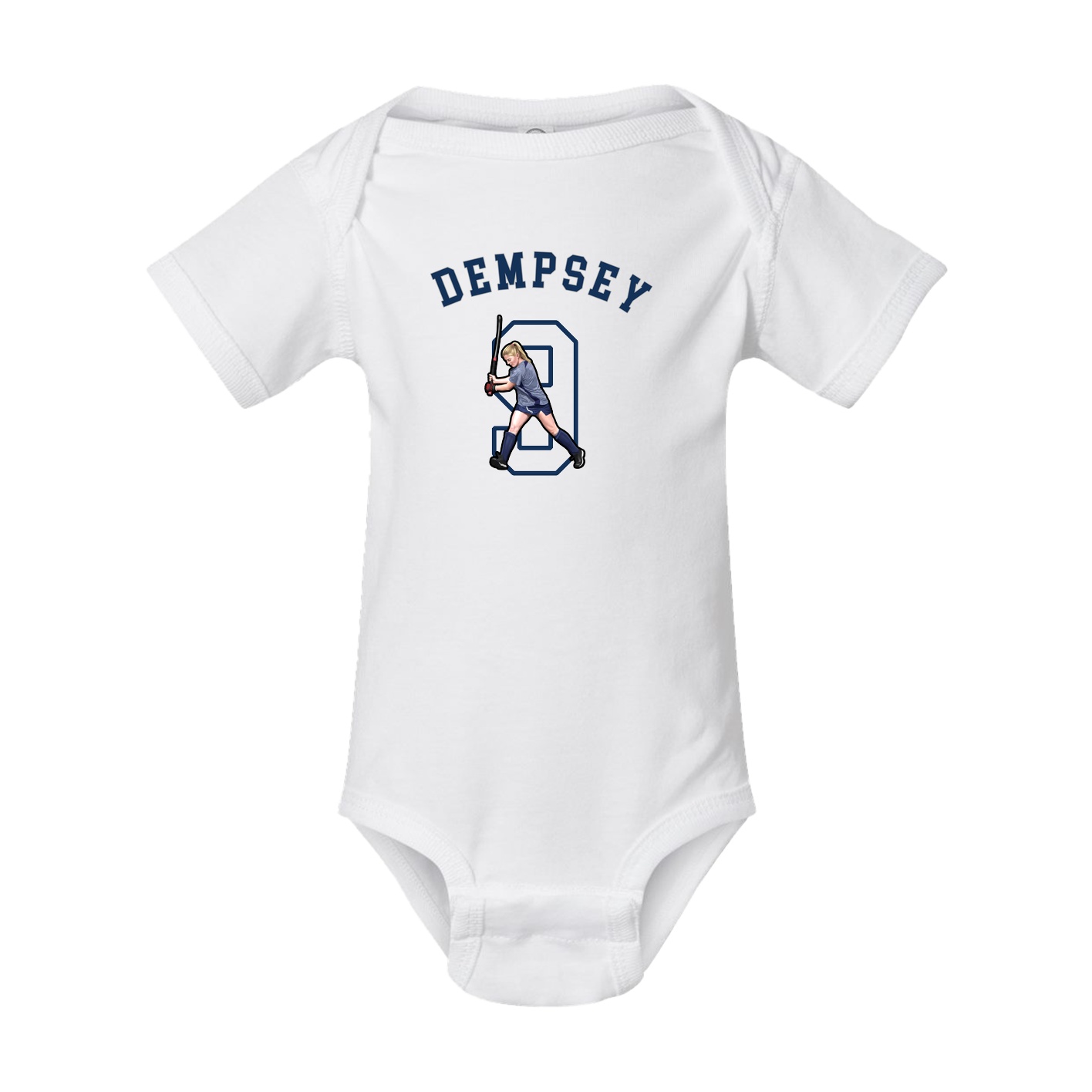 Baby Onesie — Shirsey Arch in White
