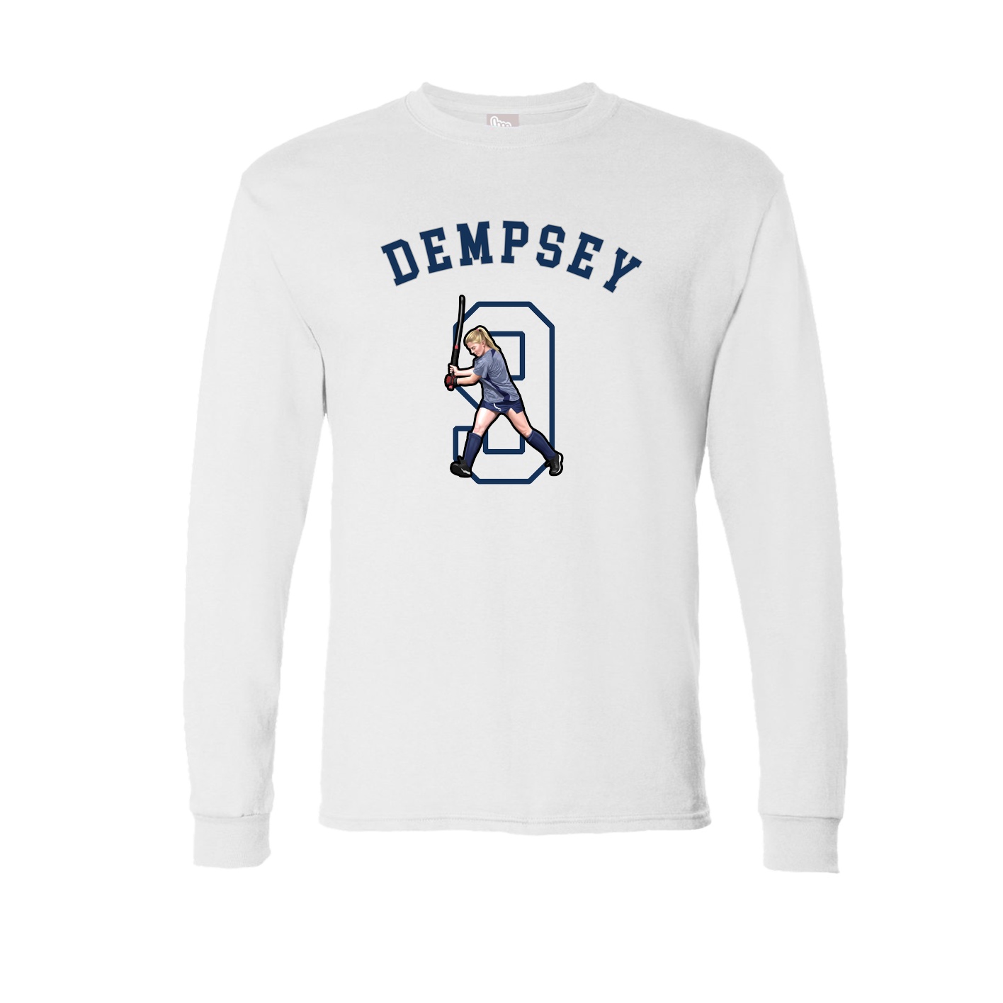 Long Sleeve Tee — Shirsey Arch in White
