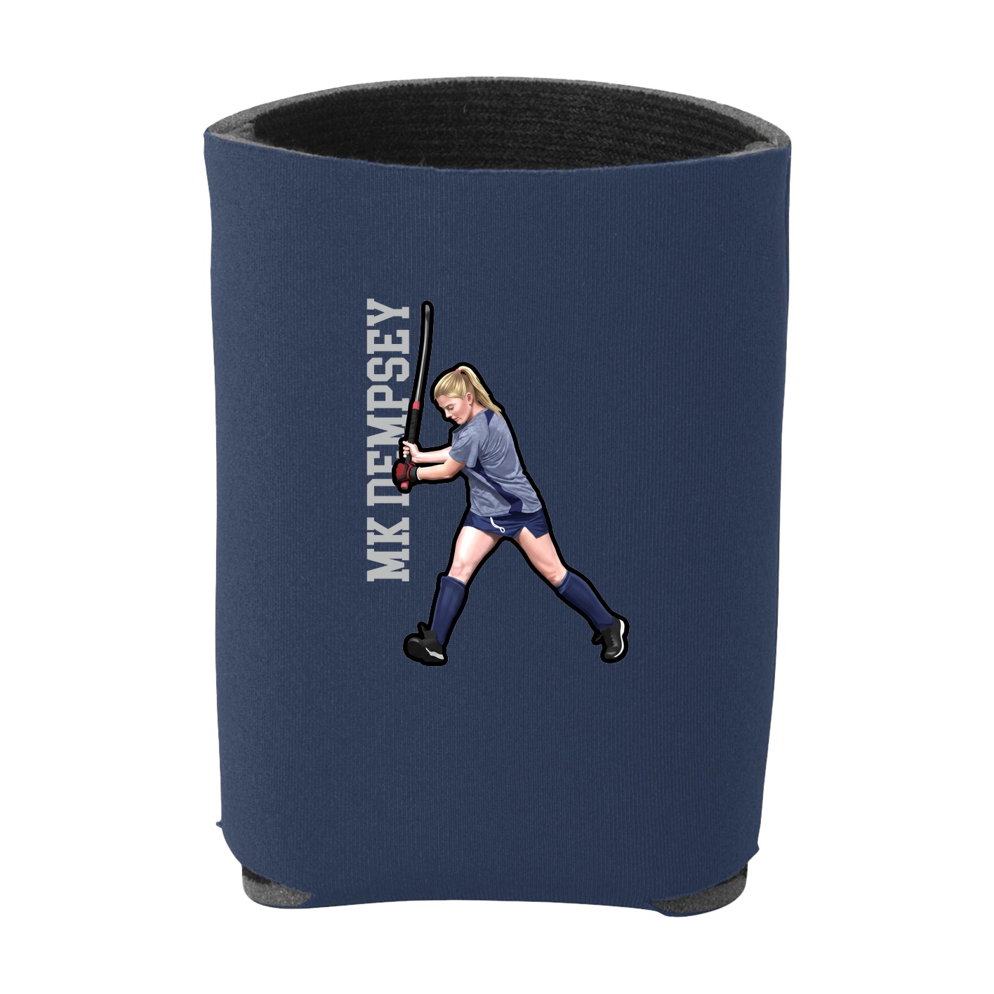 Can Holder — Name Vertical in Navy