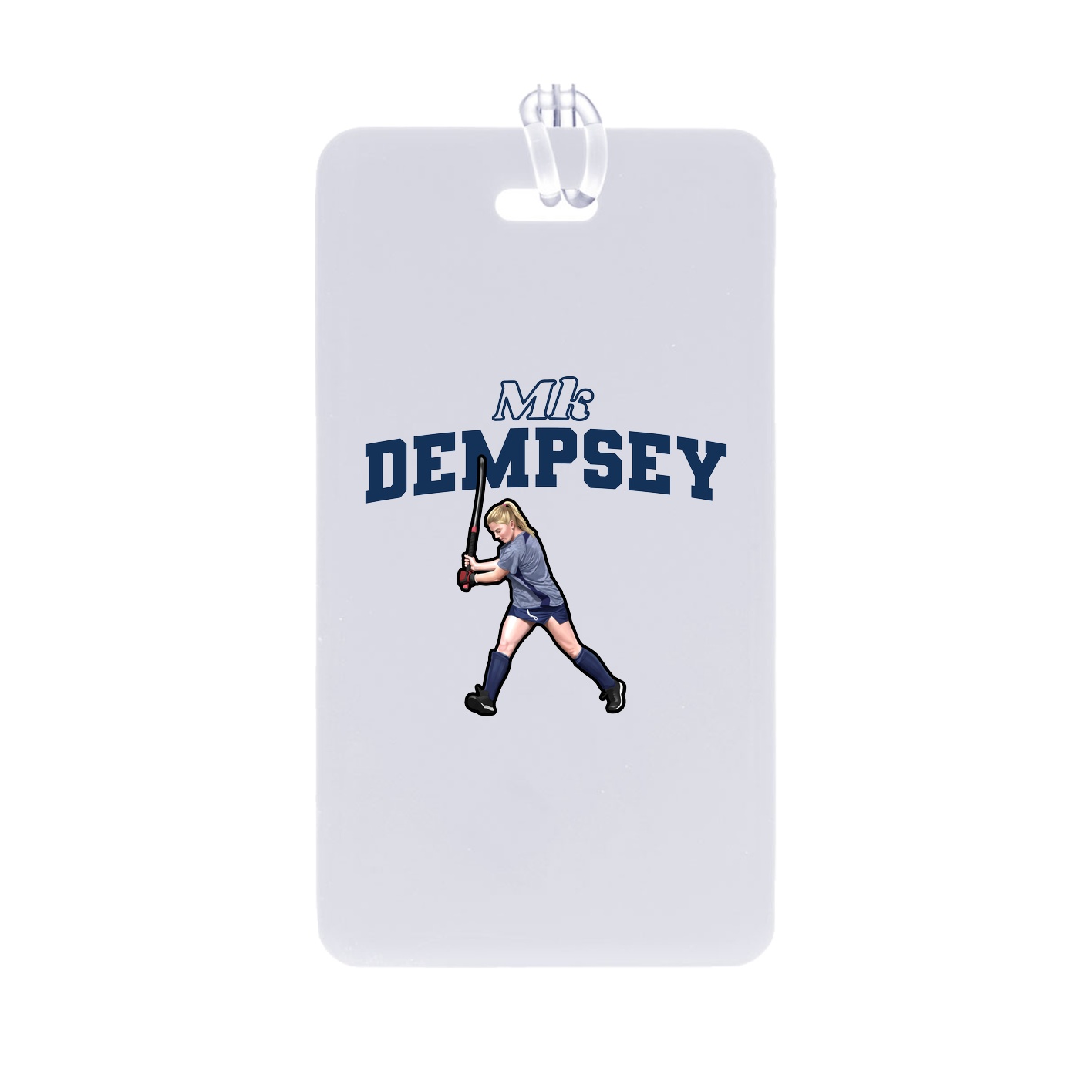 Bag Tag — Name Arch in Classic