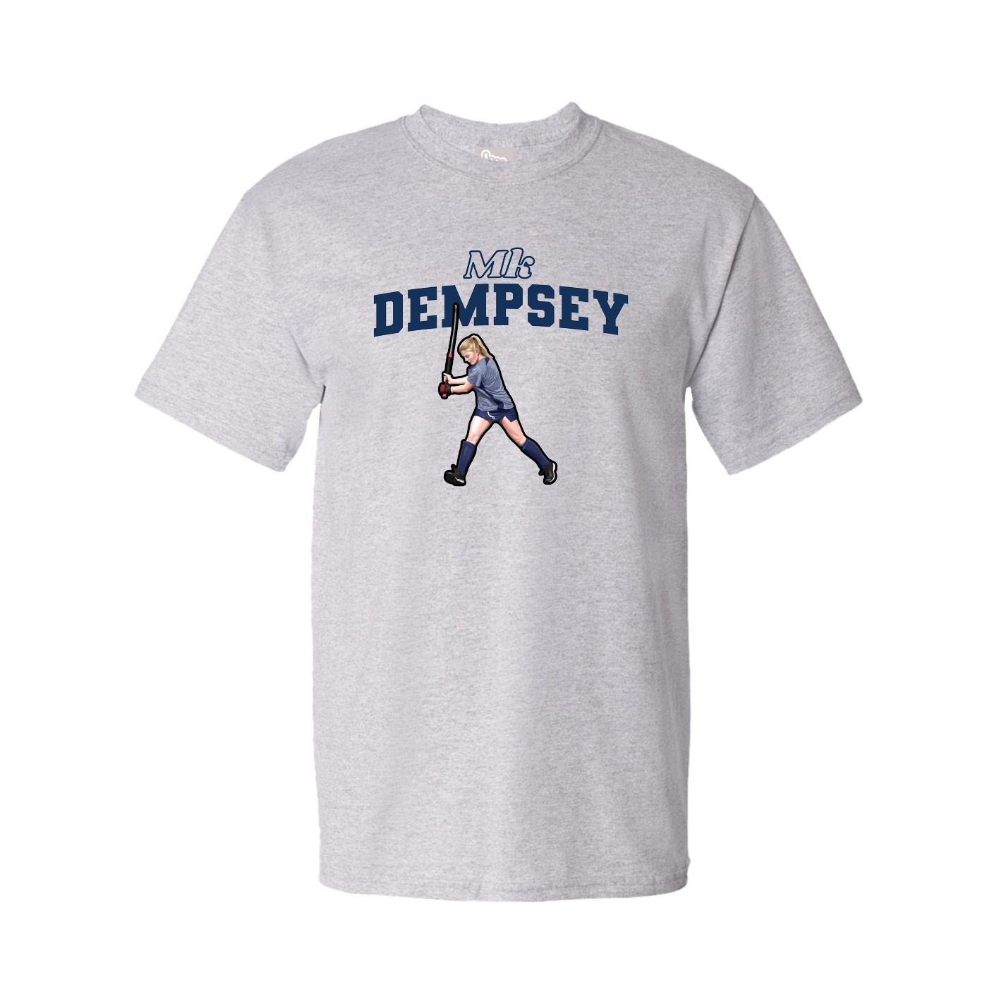 Tee — Name Arch in Grey