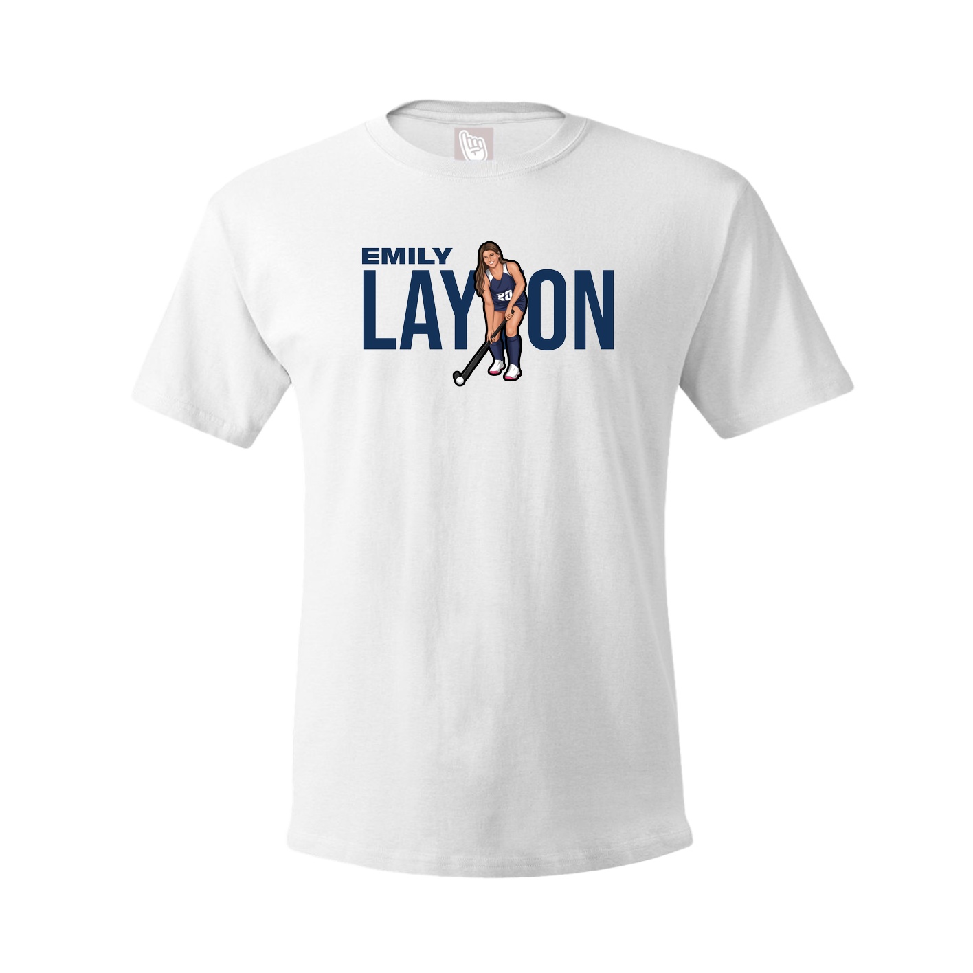 Tee — Player Name in White