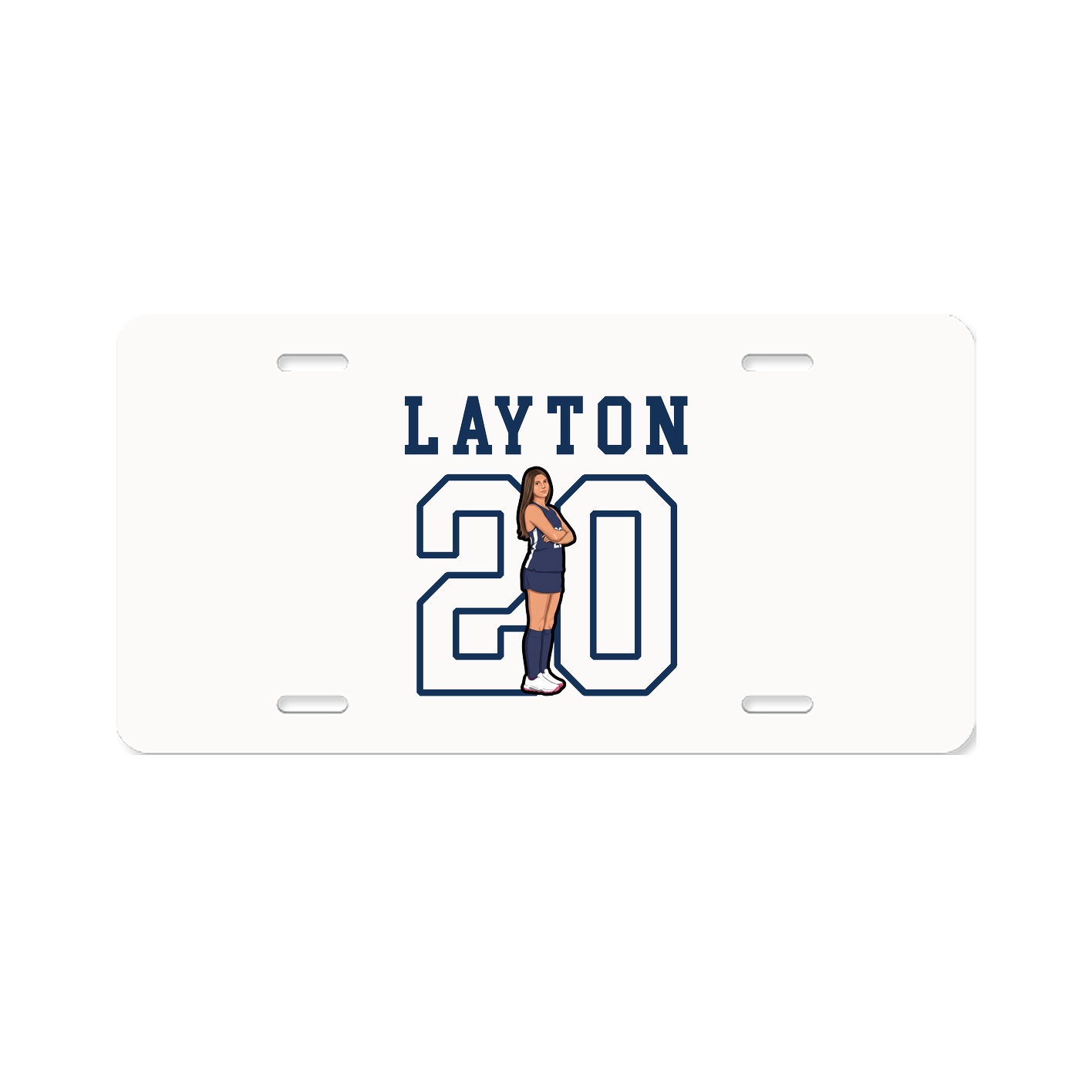 License Plate — Shirsey in Classic