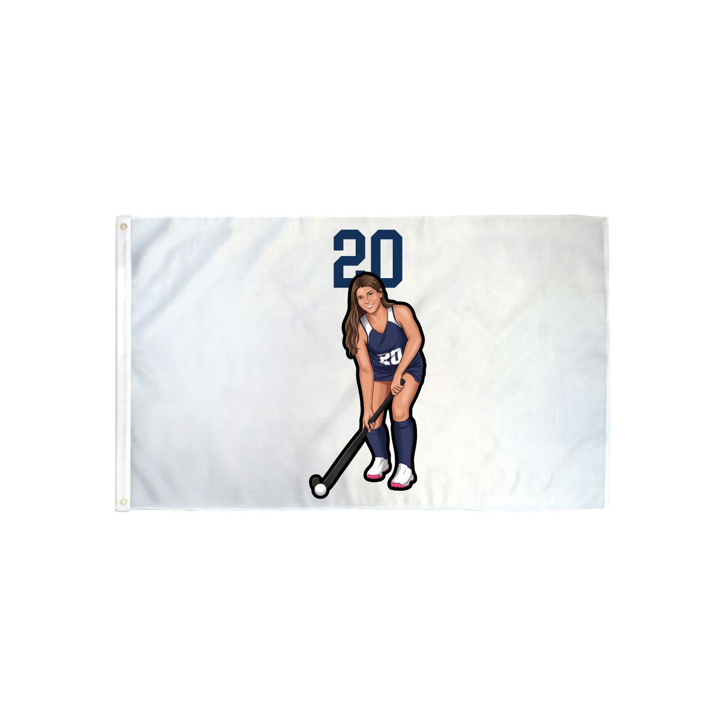 3x5 Flag — Number Top in Classic