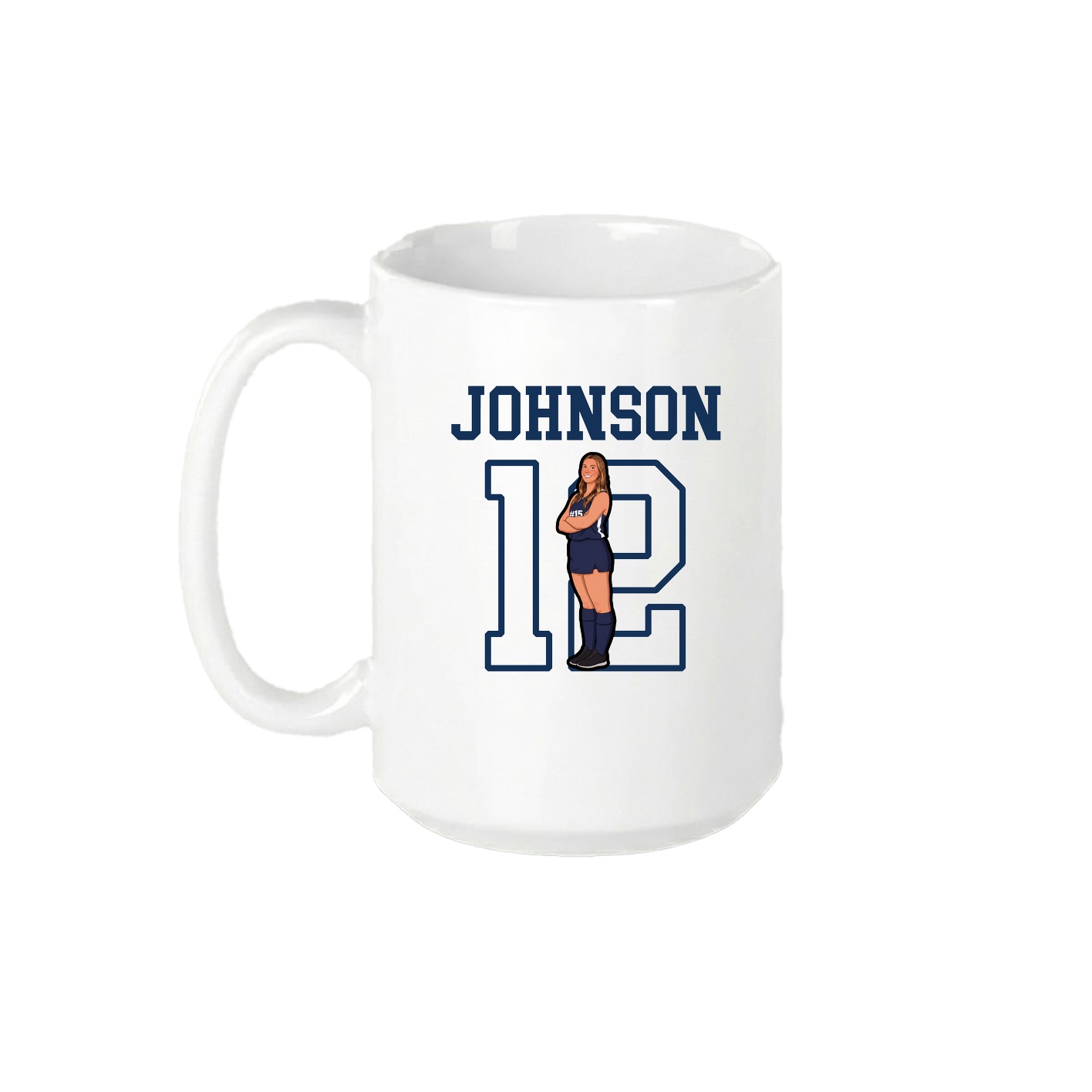 15oz Coffee Mug — Shirsey in White