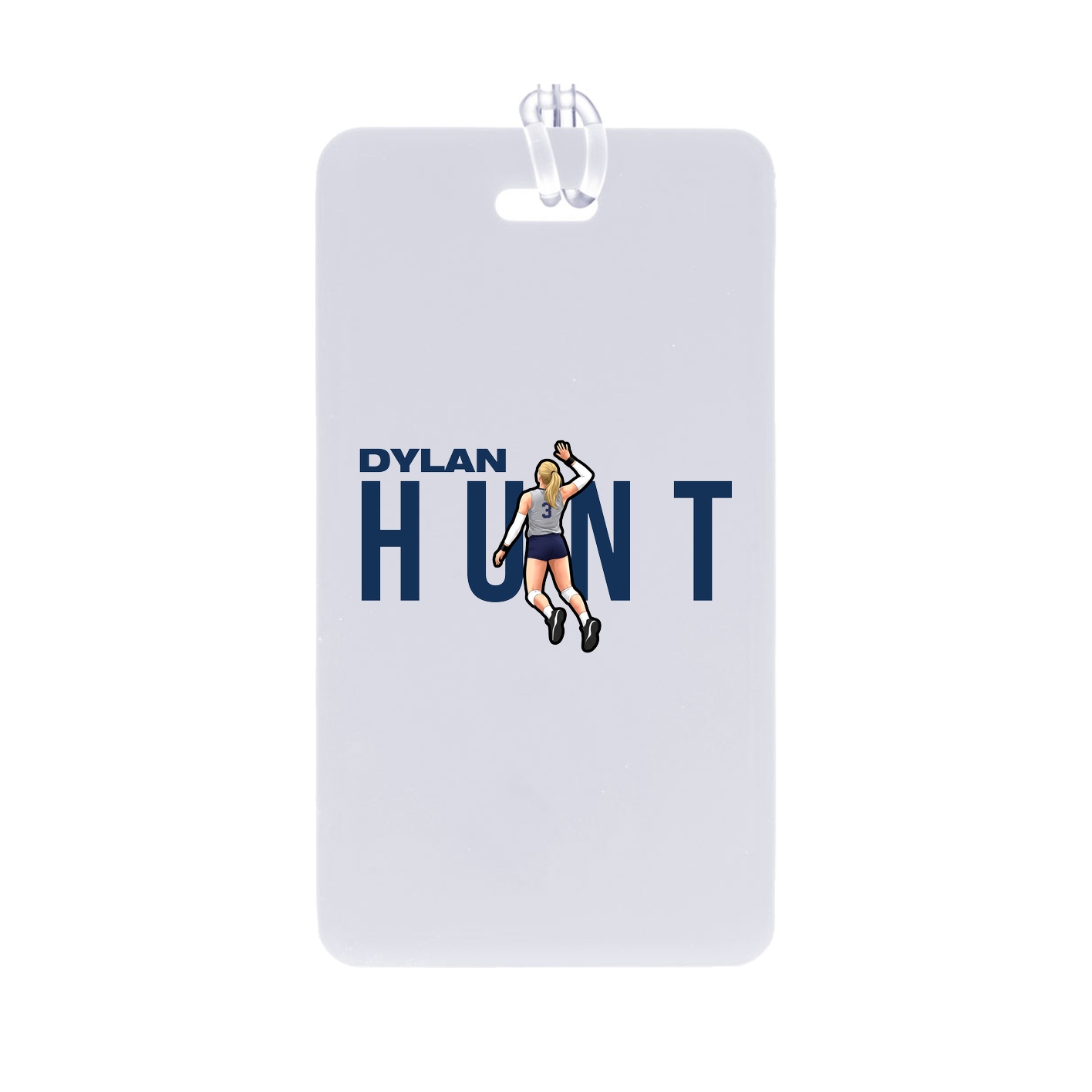 Bag Tag — Player Name in Classic