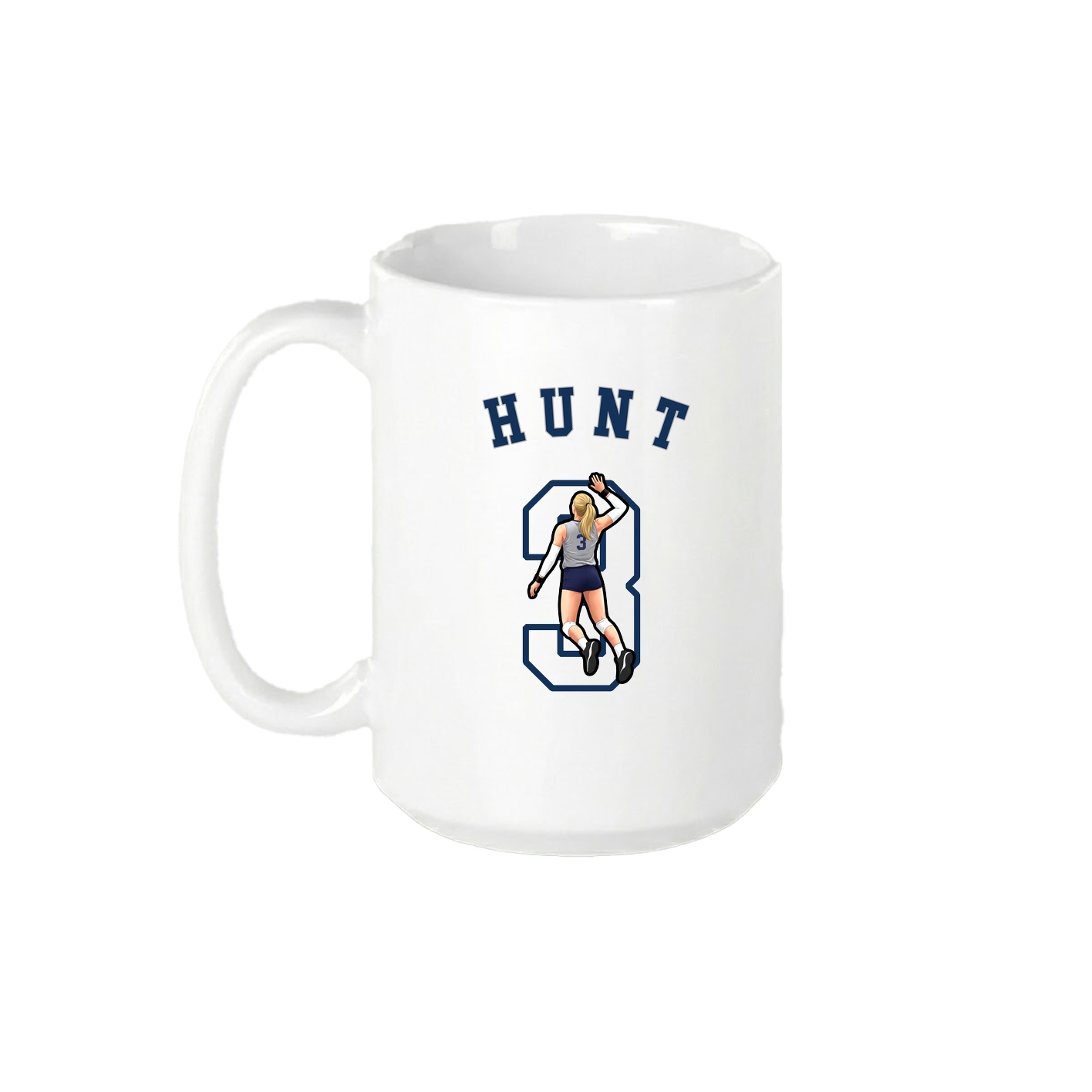 15oz Coffee Mug — Shirsey Arch in White