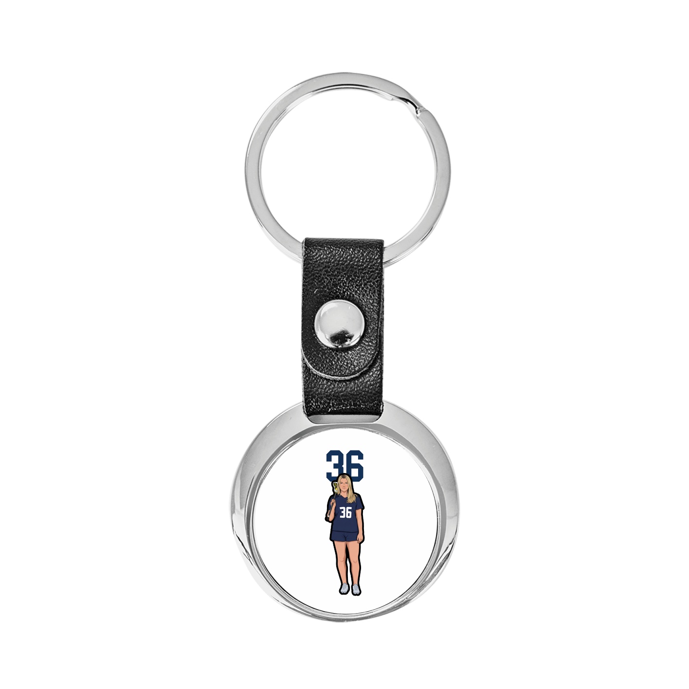 Key Chain — Number Top in Classic