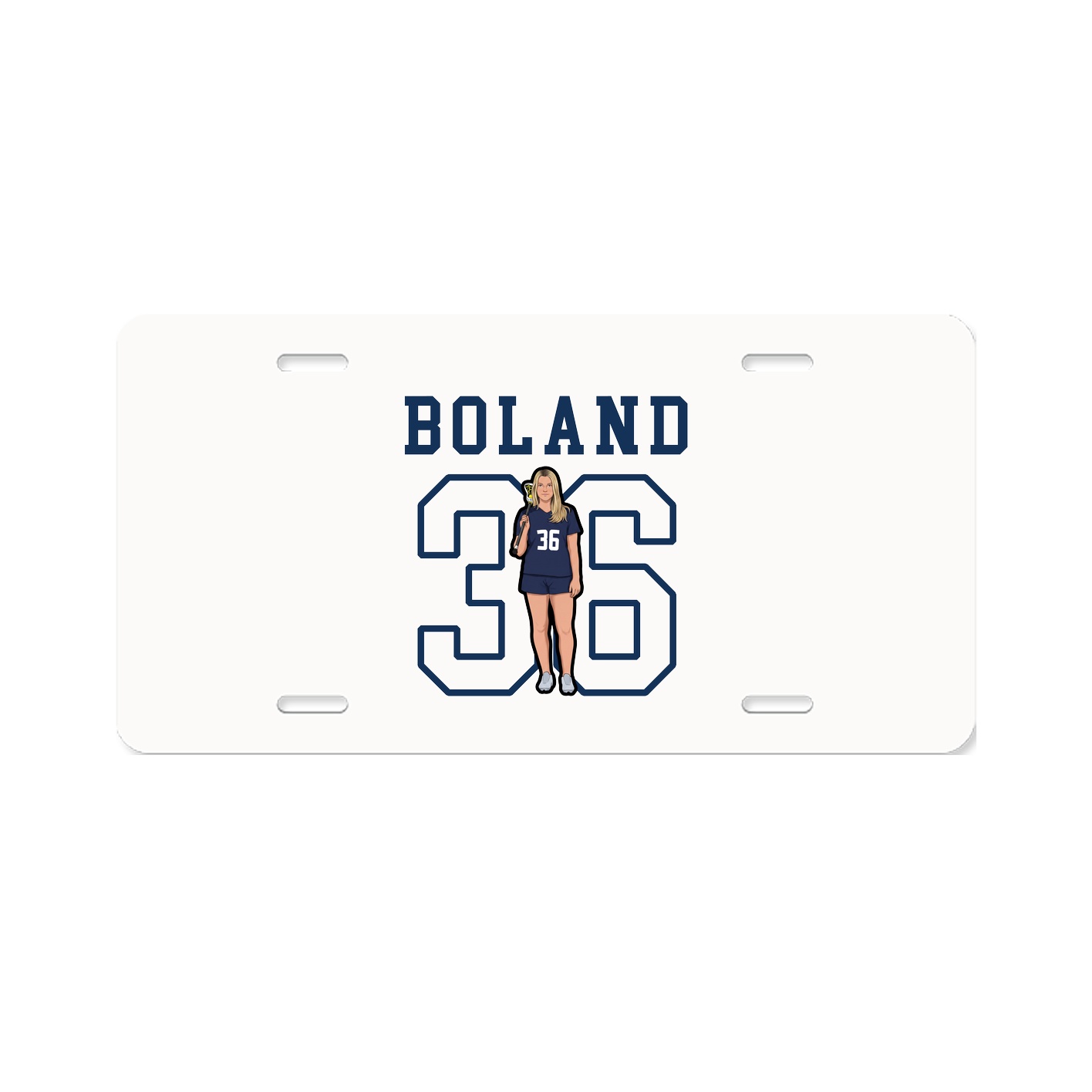 License Plate — Shirsey in Classic
