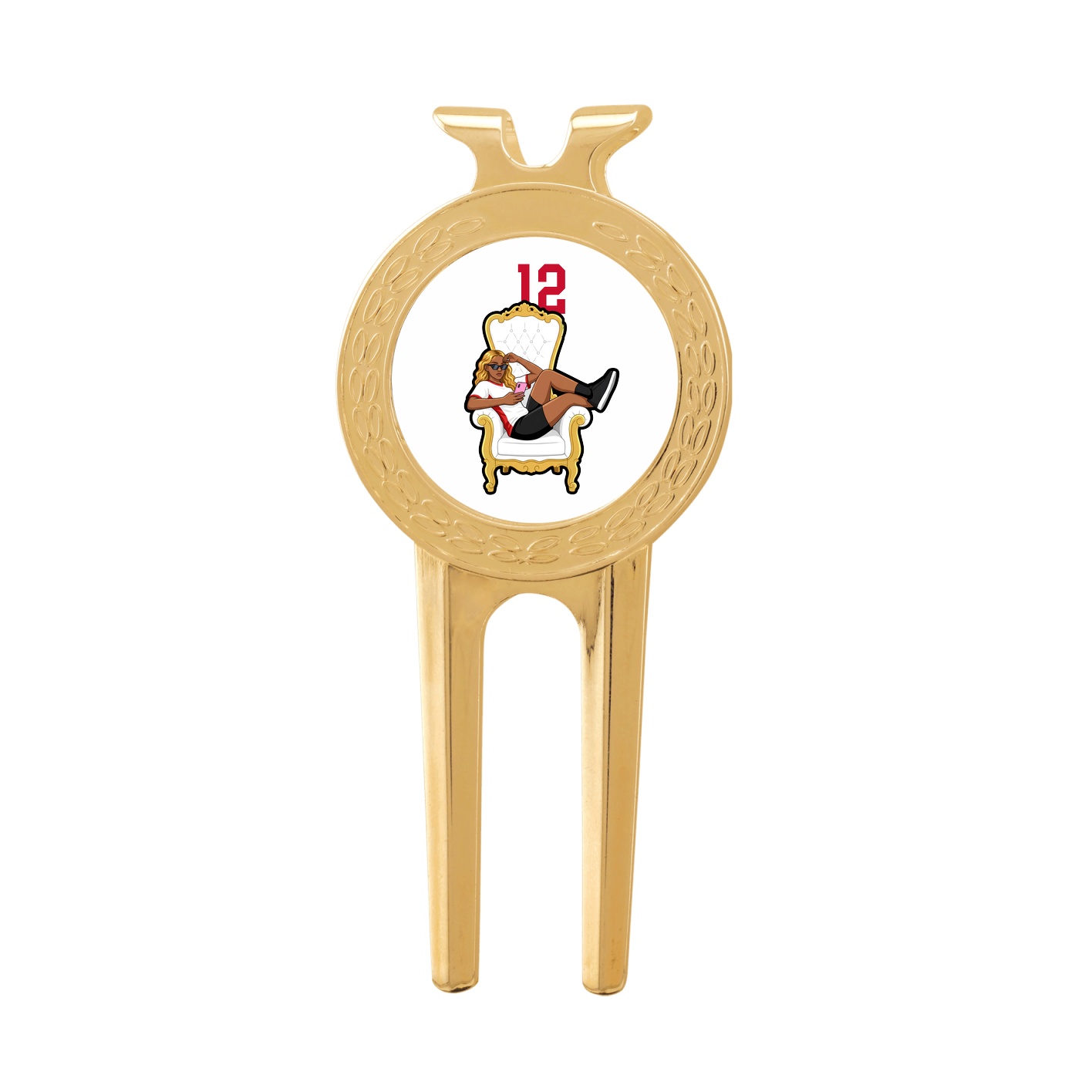 Divot Tool with Ball Marker — Number Top in Classic