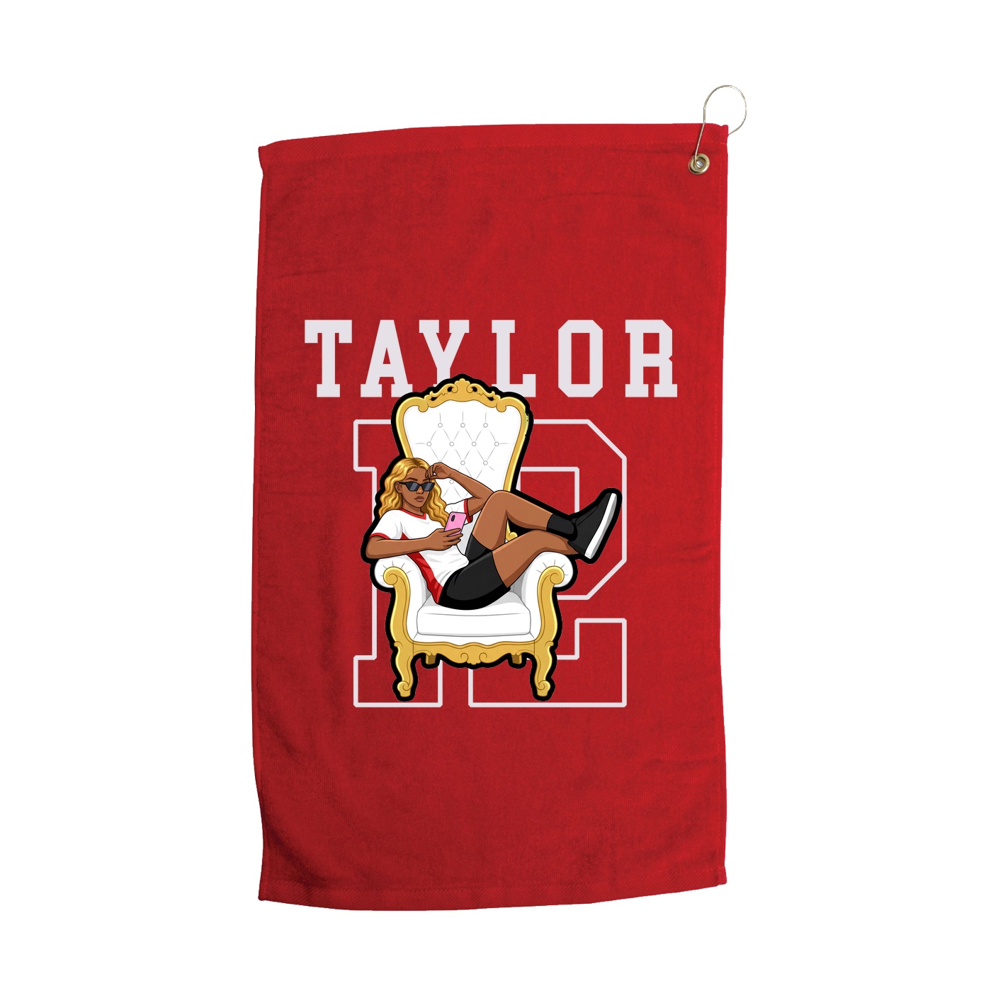 Golf Towel — Shirsey in Red