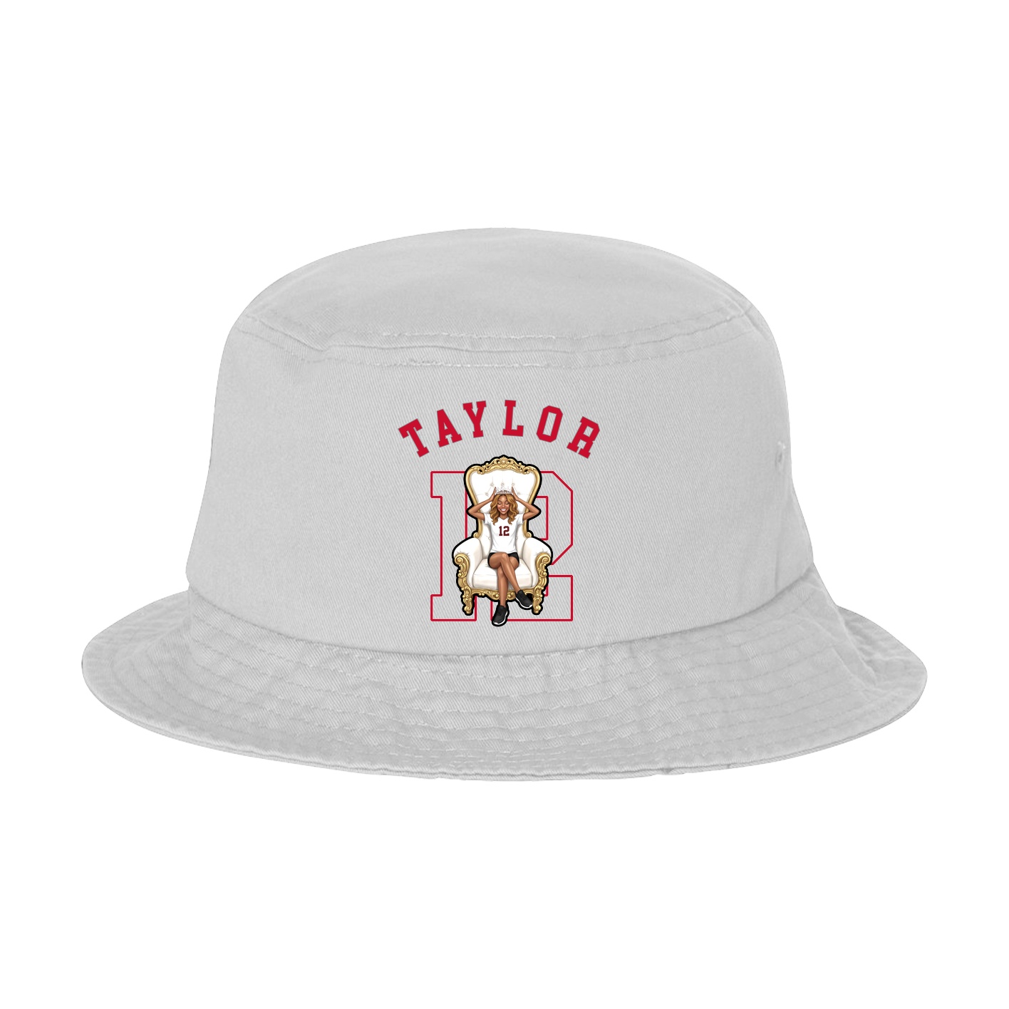Bucket Cap — Shirsey Arch in White