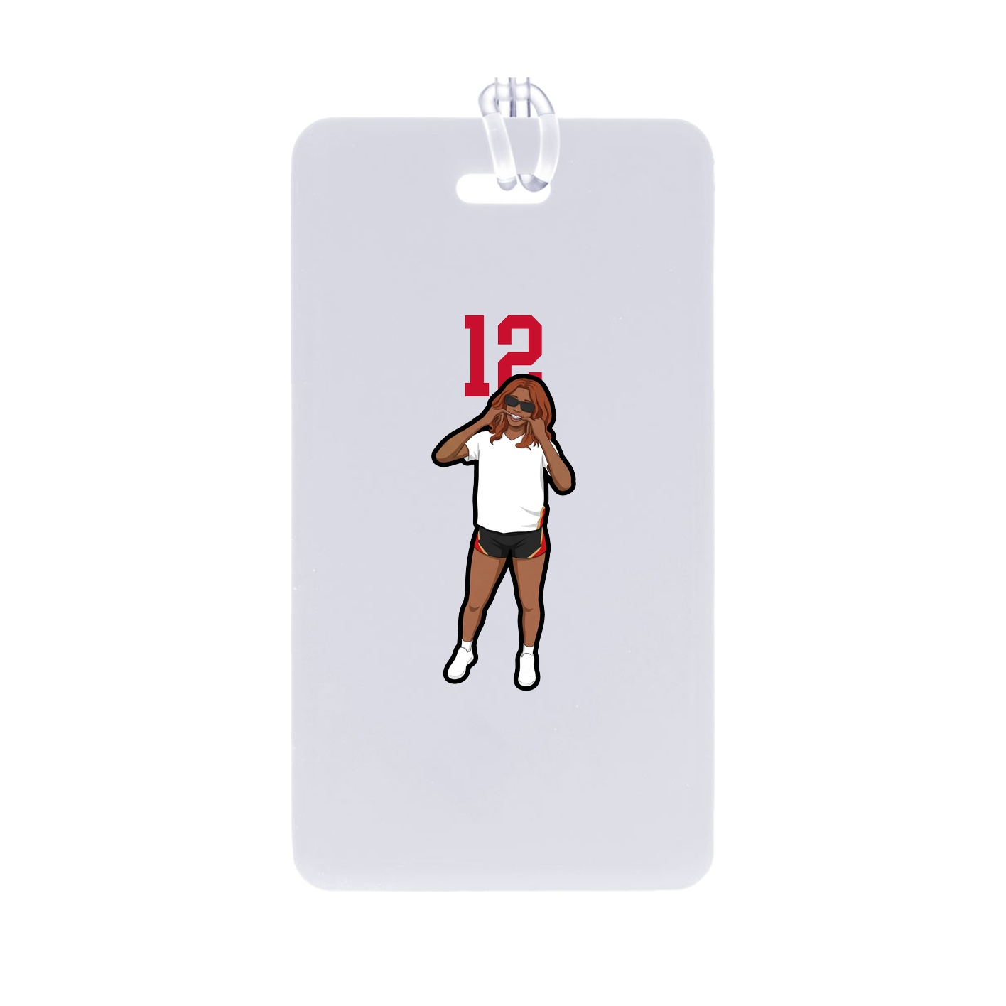 Bag Tag — Number Top in Classic