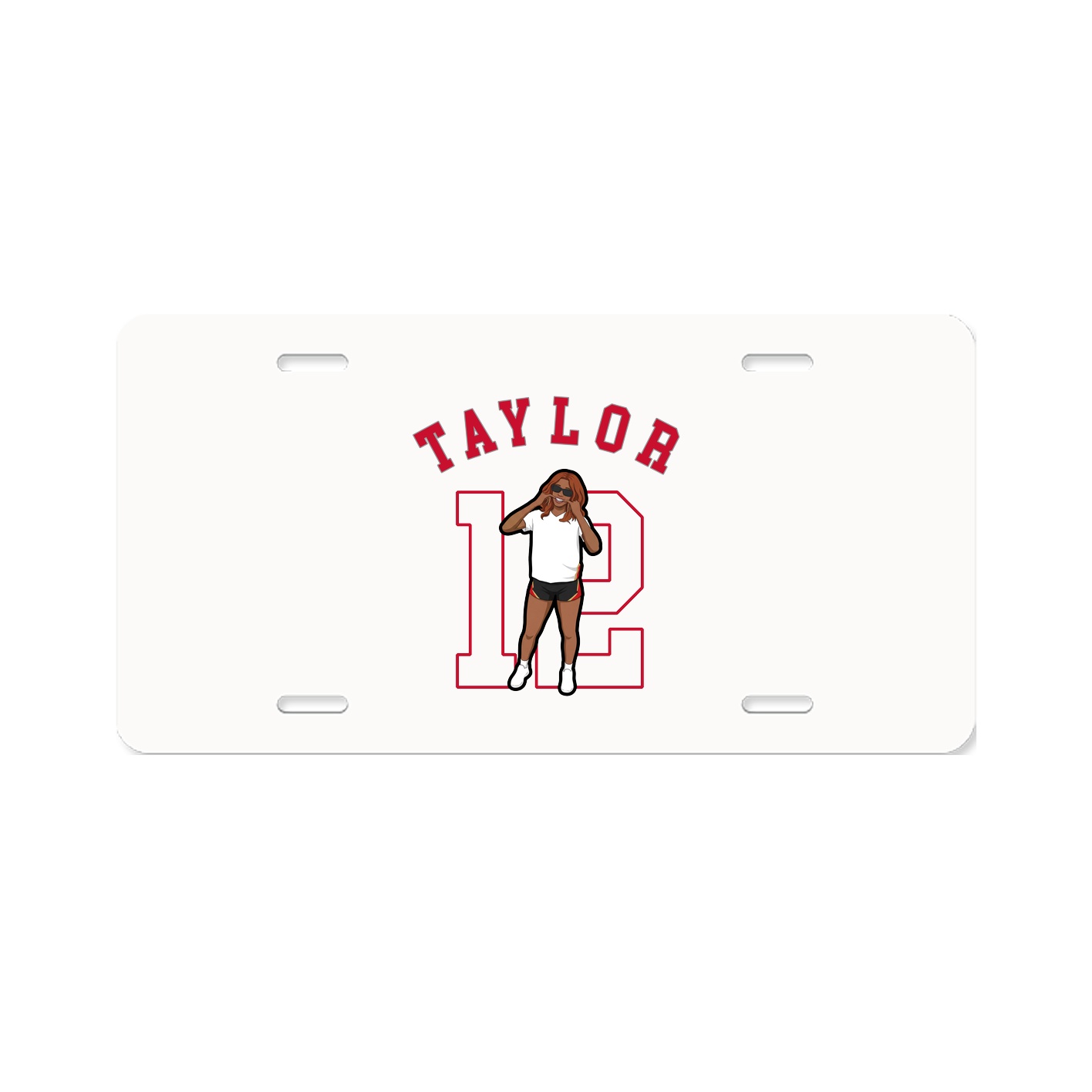 License Plate — Shirsey Arch in Classic