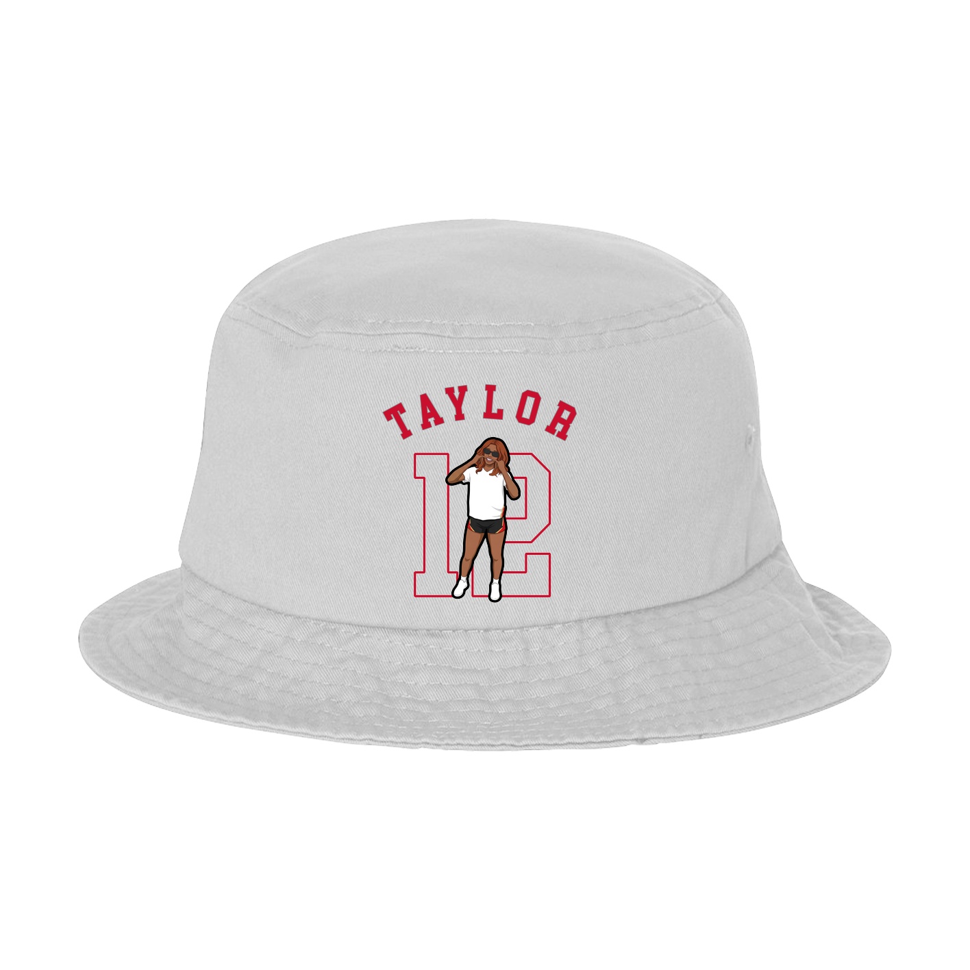Bucket Cap — Shirsey Arch in White