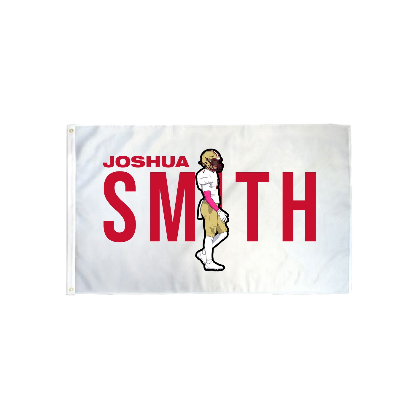 3x5 Flag — Player Name in Classic