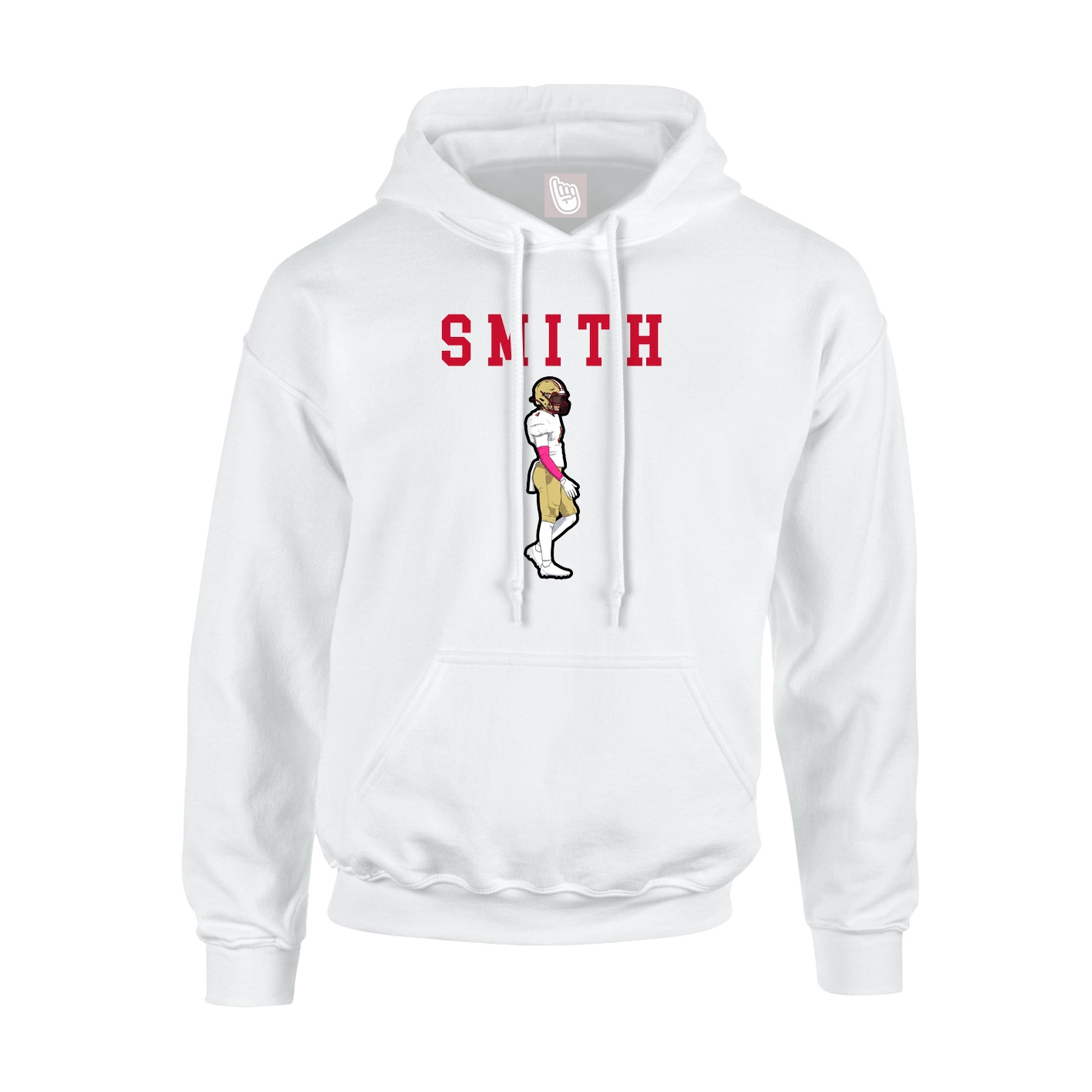 Youth Hoodie — Shirsey in White