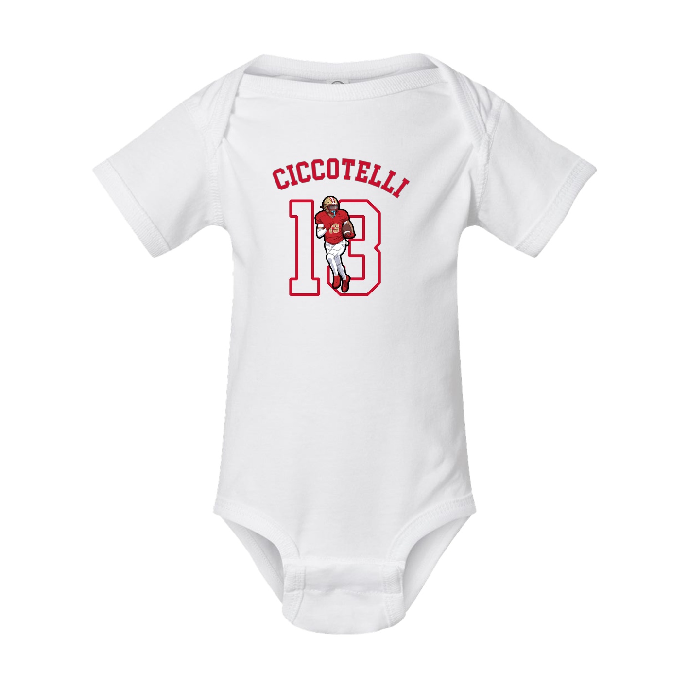 Baby Onesie — Shirsey Arch in White
