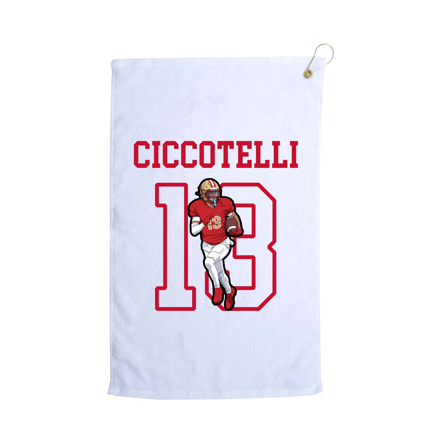 Golf Towel — Shirsey in White