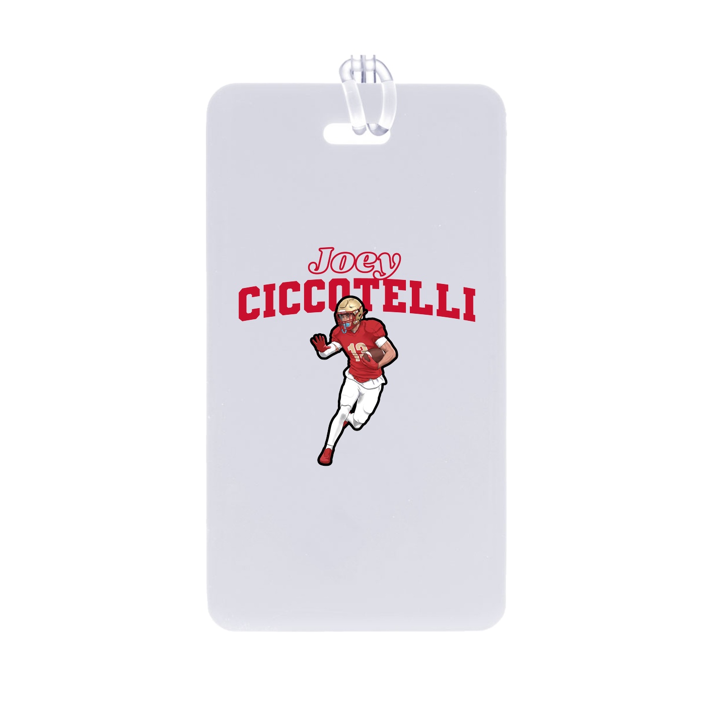 Bag Tag — Name Arch in Classic