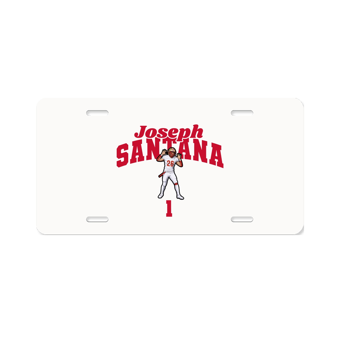 License Plate — Signature Arch in Classic