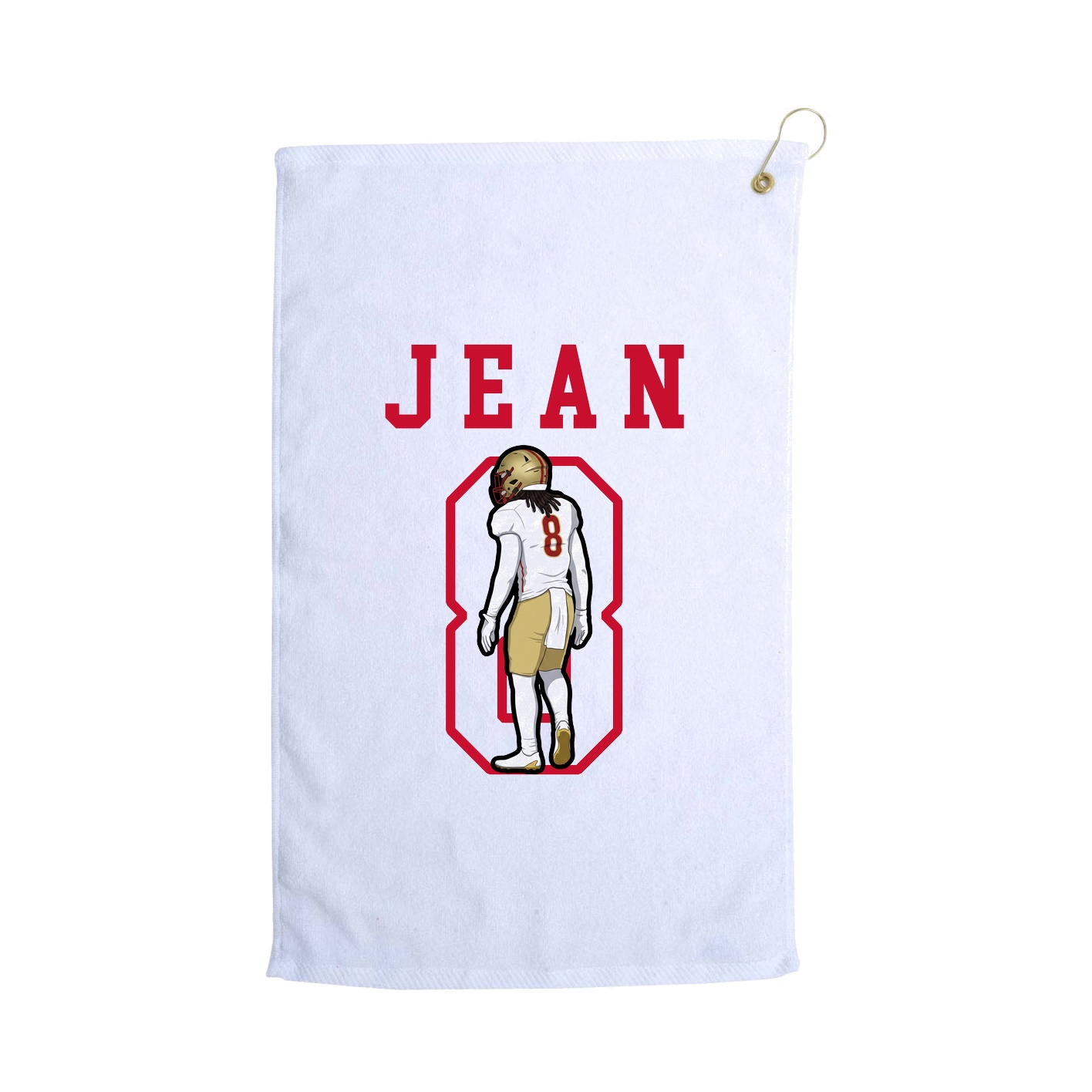 Golf Towel — Shirsey in White