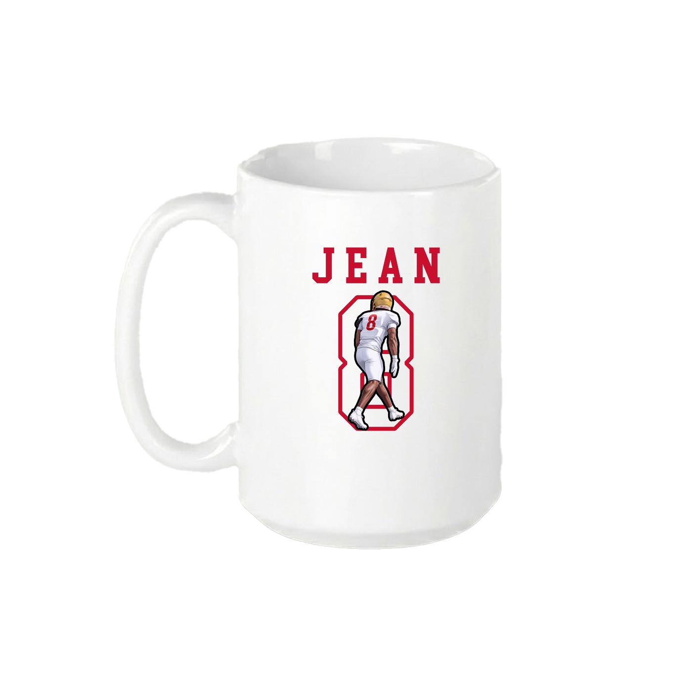 15oz Coffee Mug — Shirsey in White