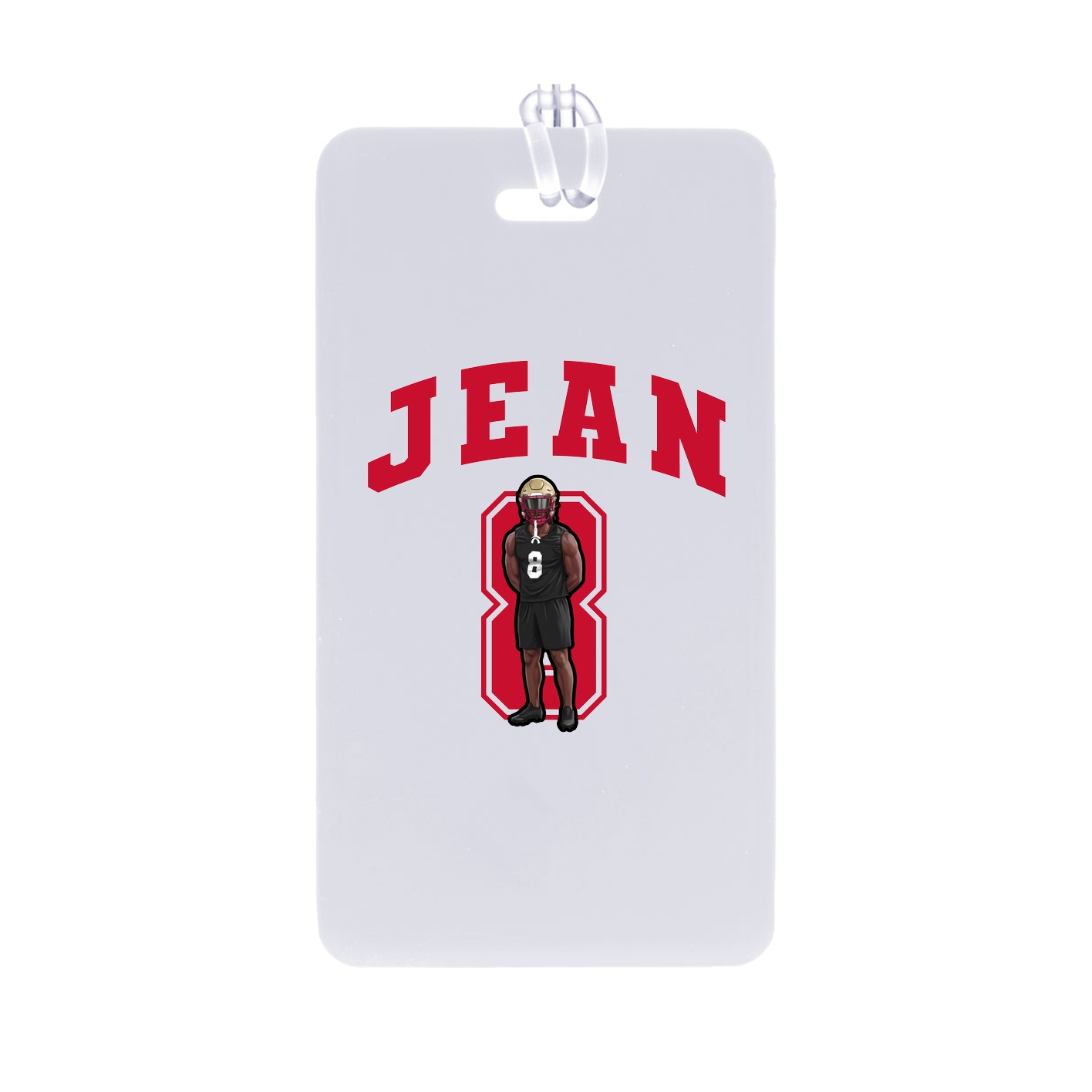 Bag Tag — Number in Classic
