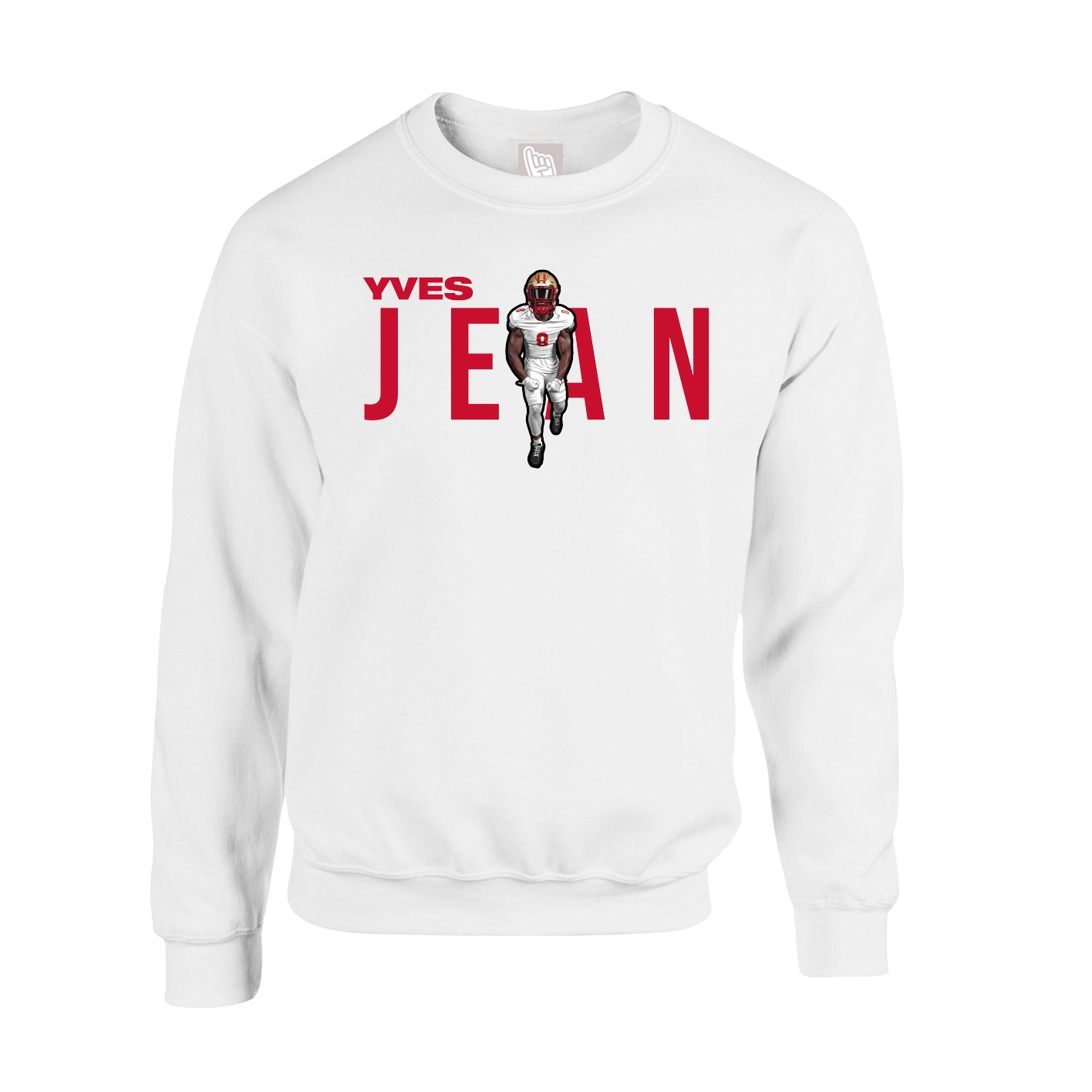 Fleece Crew — Player Name in White