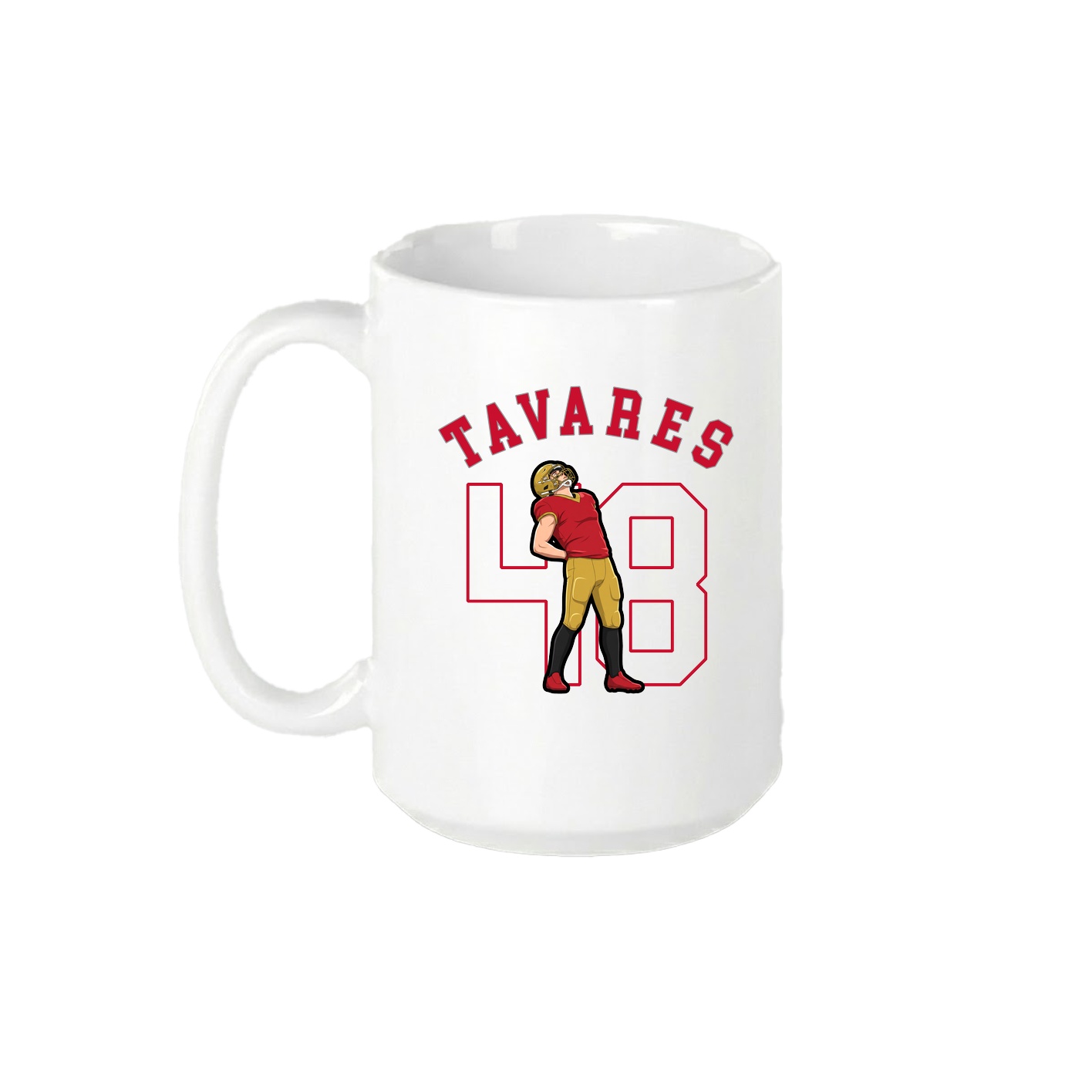 15oz Coffee Mug — Shirsey Arch in White