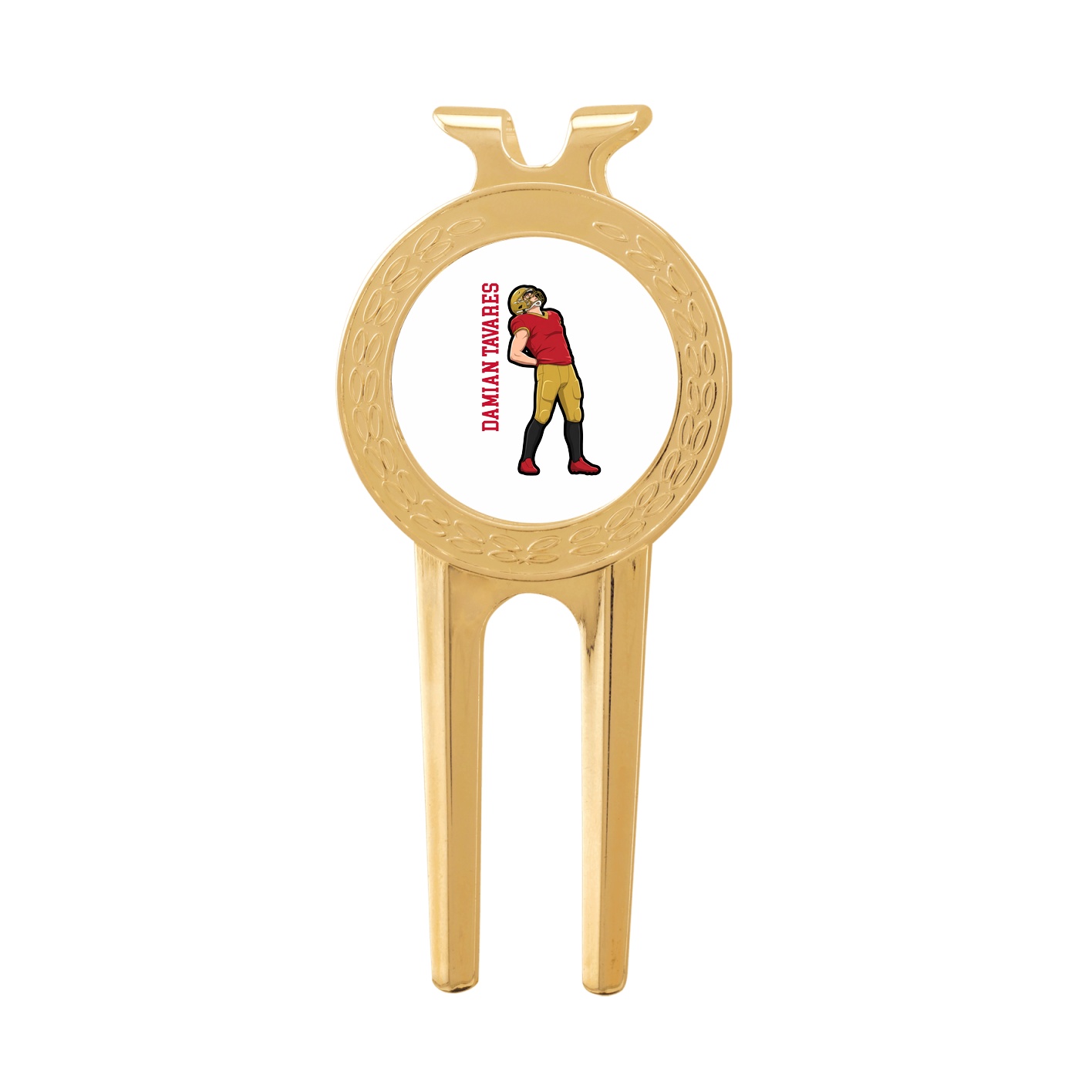 Divot Tool with Ball Marker — Name Vertical in Classic