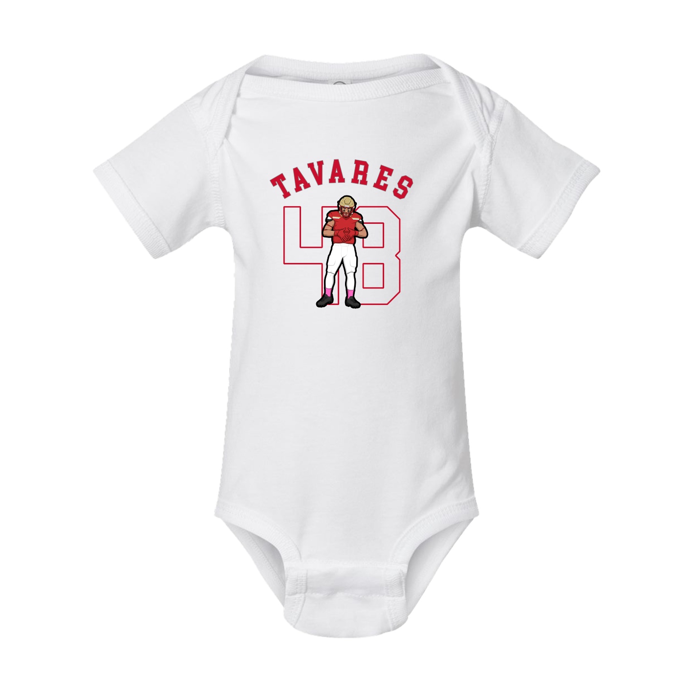 Baby Onesie — Shirsey Arch in White