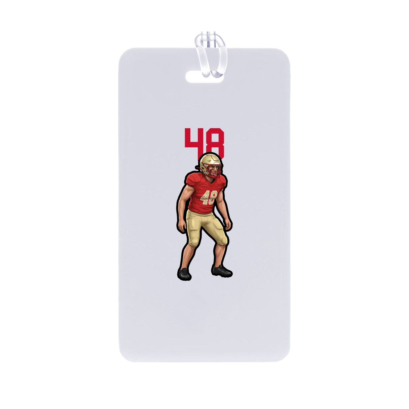 Bag Tag — Number Top in Classic