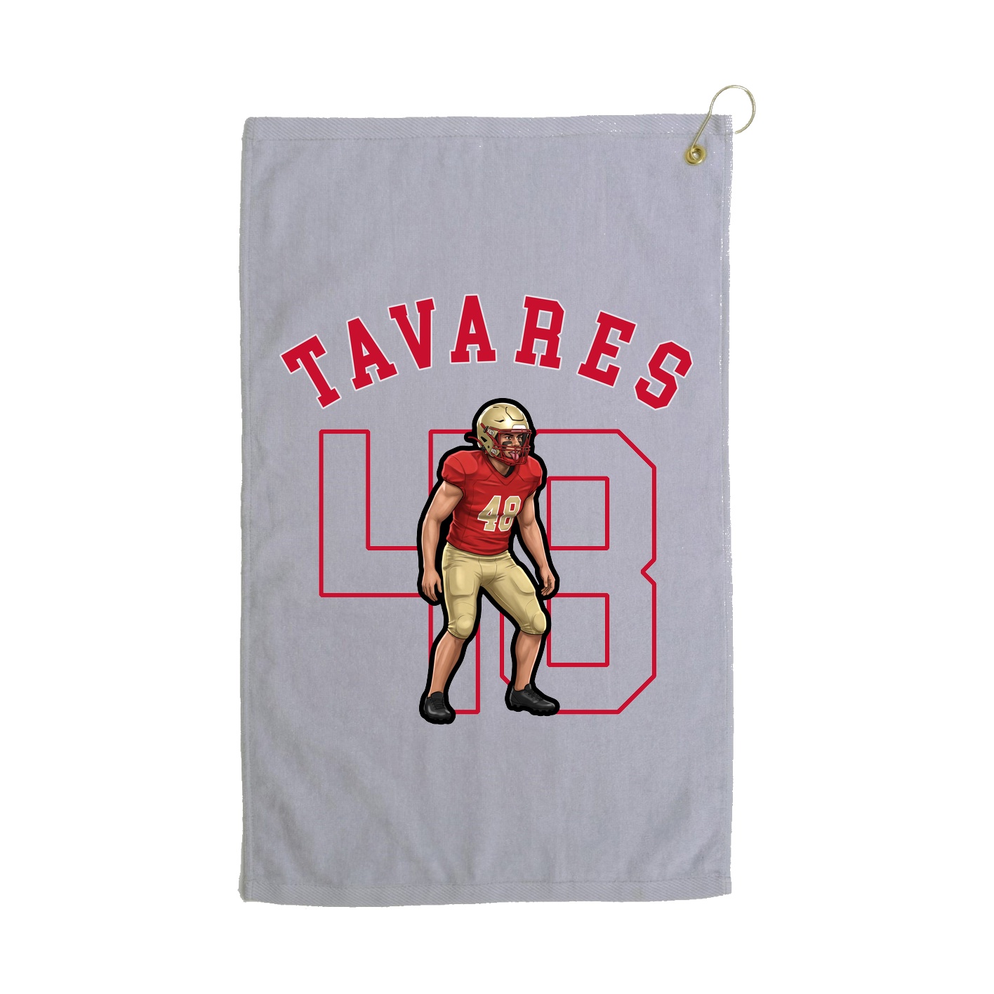 Golf Towel — Shirsey Arch in Grey
