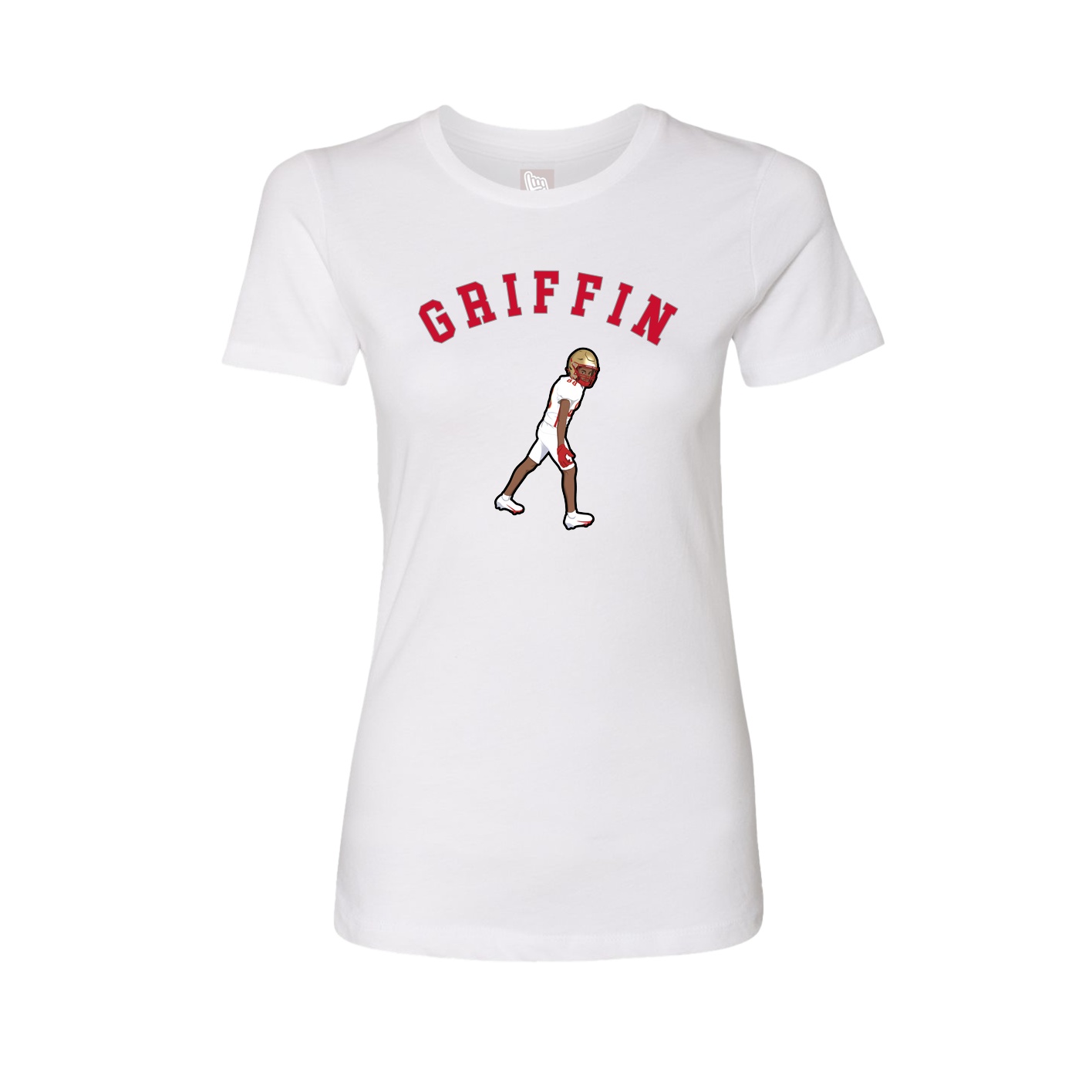 Womens Tee — Shirsey Arch in White