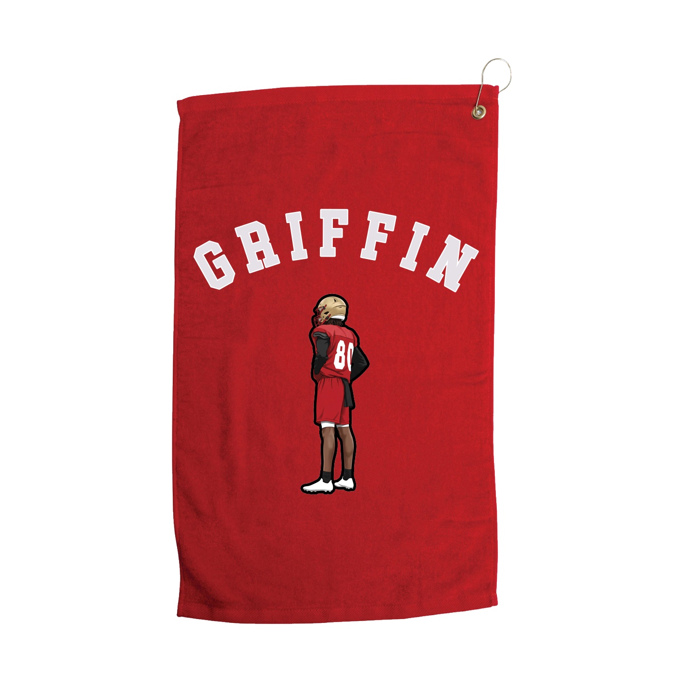 Golf Towel — Shirsey Arch in Red