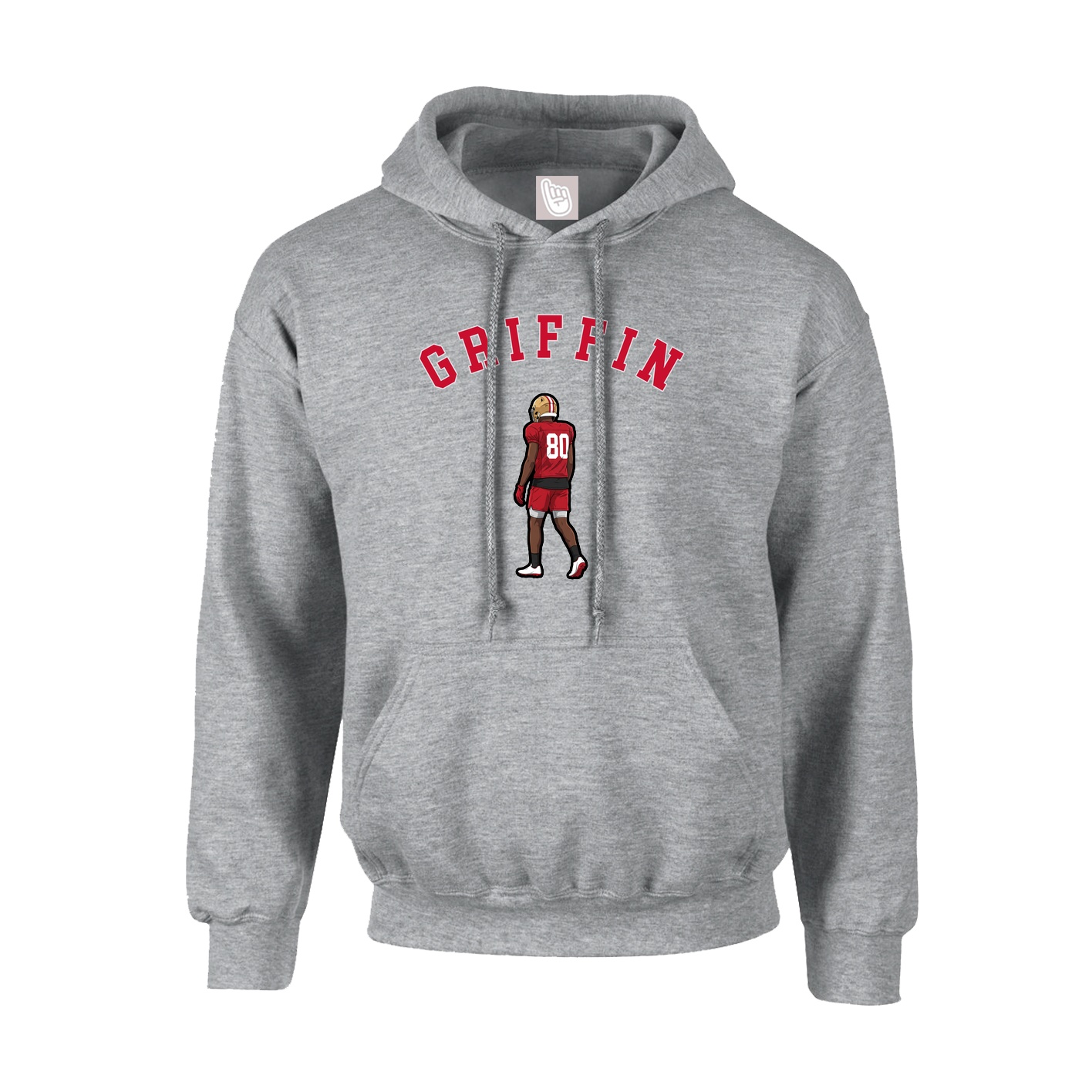 Hoodie — Shirsey Arch in Grey