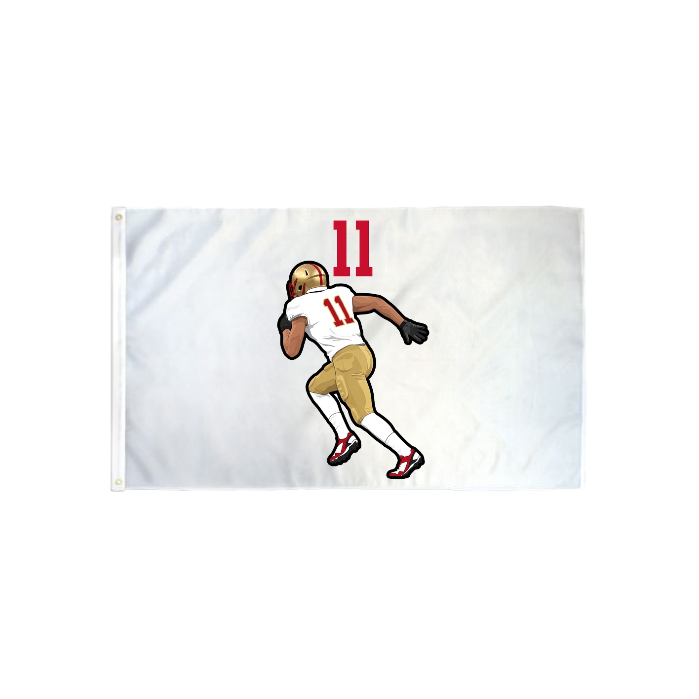 3x5 Flag — Number Top in Classic
